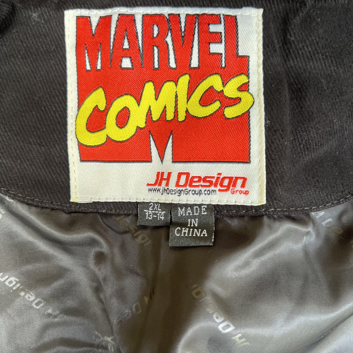 NWT Vintage JH Design Captain America Racing Jacket – Youth 2XL (Fits Men’s Small, Boxy Fit)