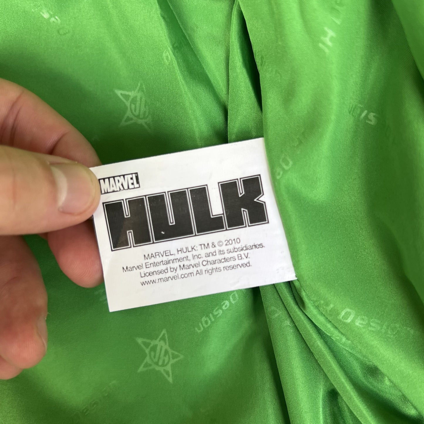 NWT VTG JH Design Hulk Jacket Youth 2XL – Black Men’s S Crop Boxy Racing Marvel
