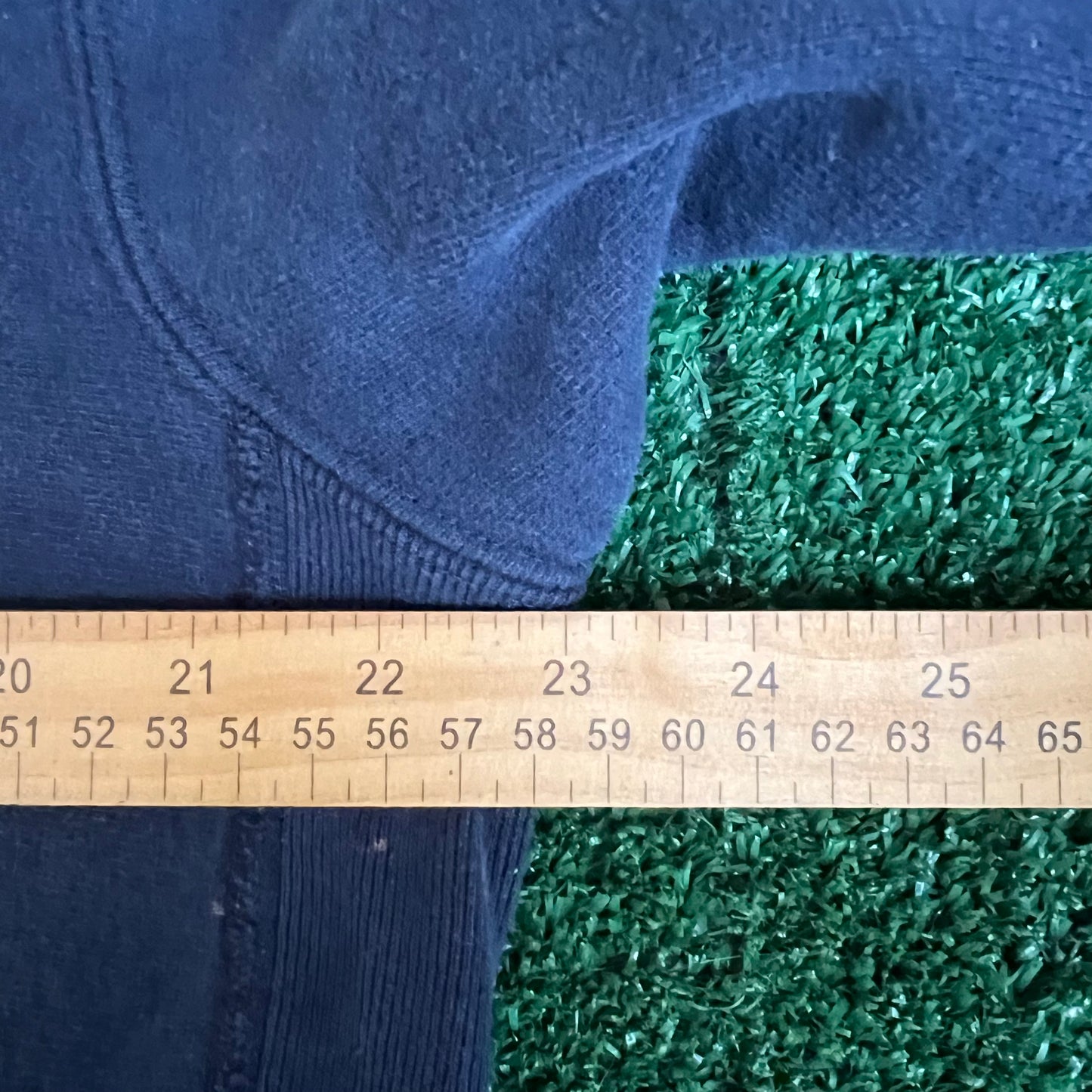 VTG 90s Champion Reverse Weave Navy Blue Green Seattle Crewneck Sweatshirt Large