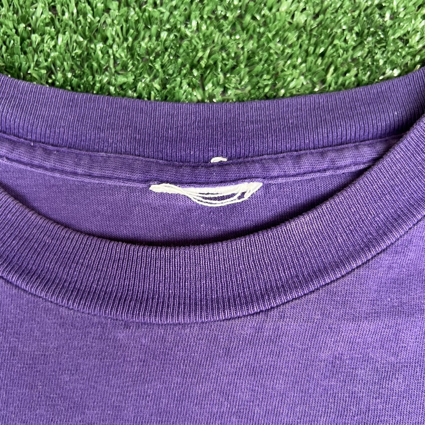 Vintage Pavement T-Shirt Mens Large Purple Indie Rock Band Spellout Rare 90s