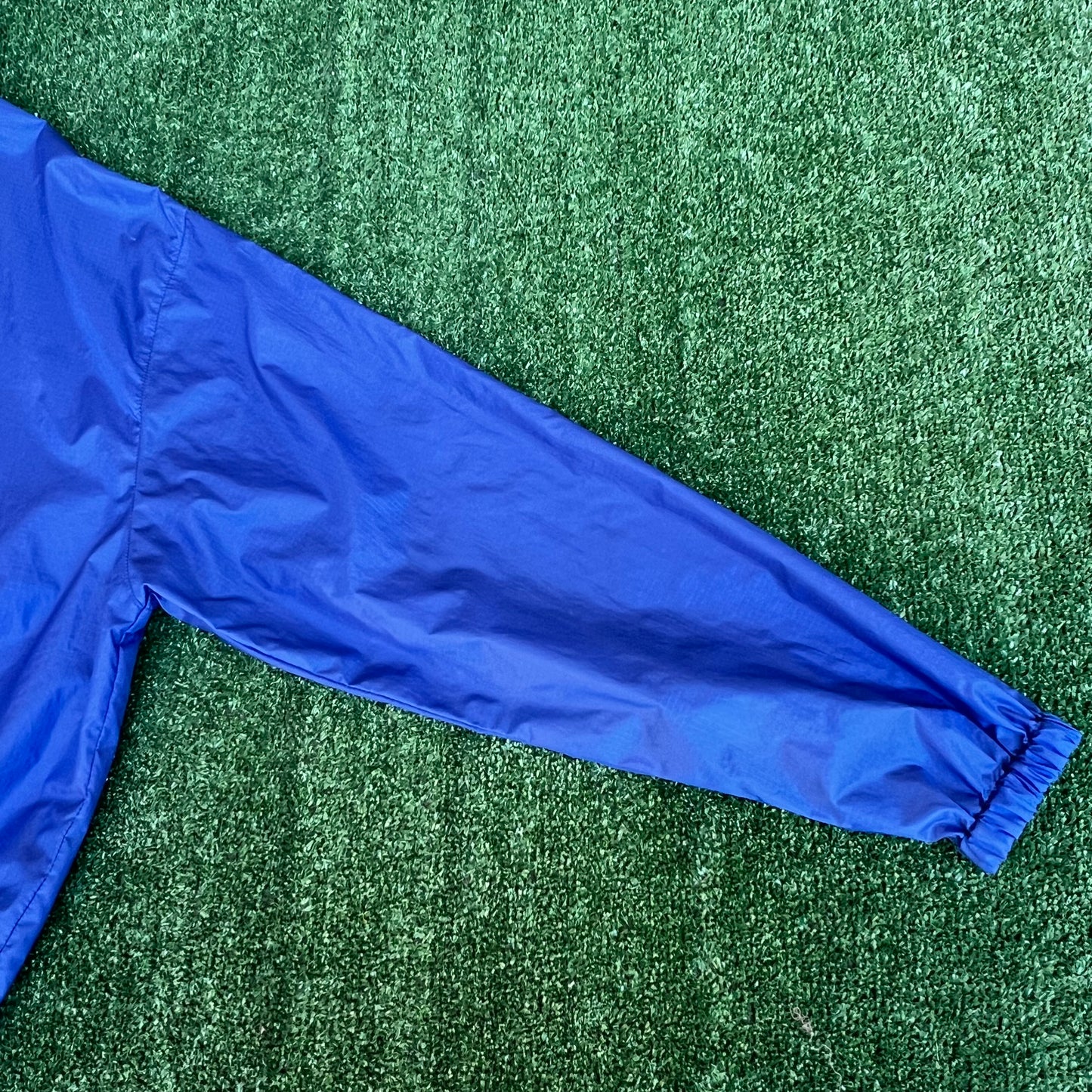 VTG 90s Men's Polo Sport Ralph Lauren American Flag Blue Nylon Windbreaker Large