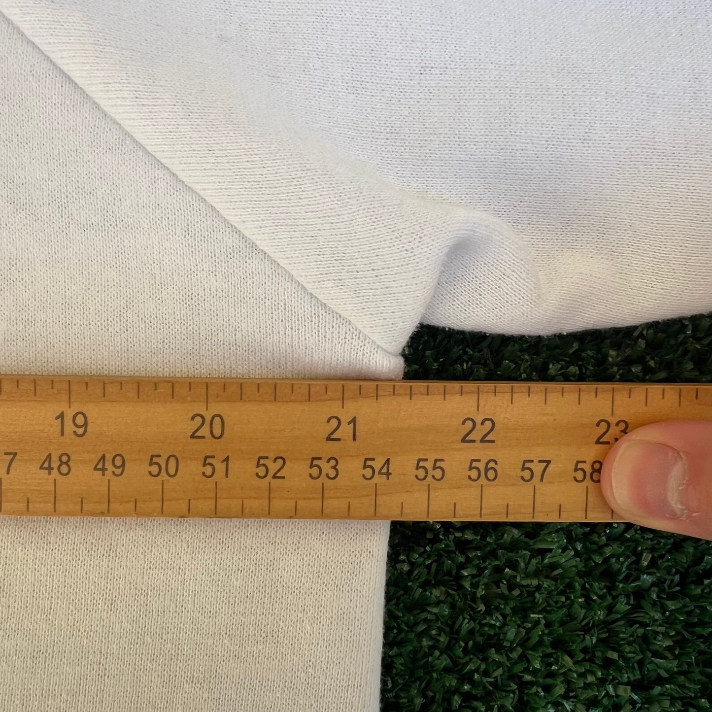Vintage 80s Men's Champion NFL Chicago Bears White Raglan Cut Hoodie XL USA Made