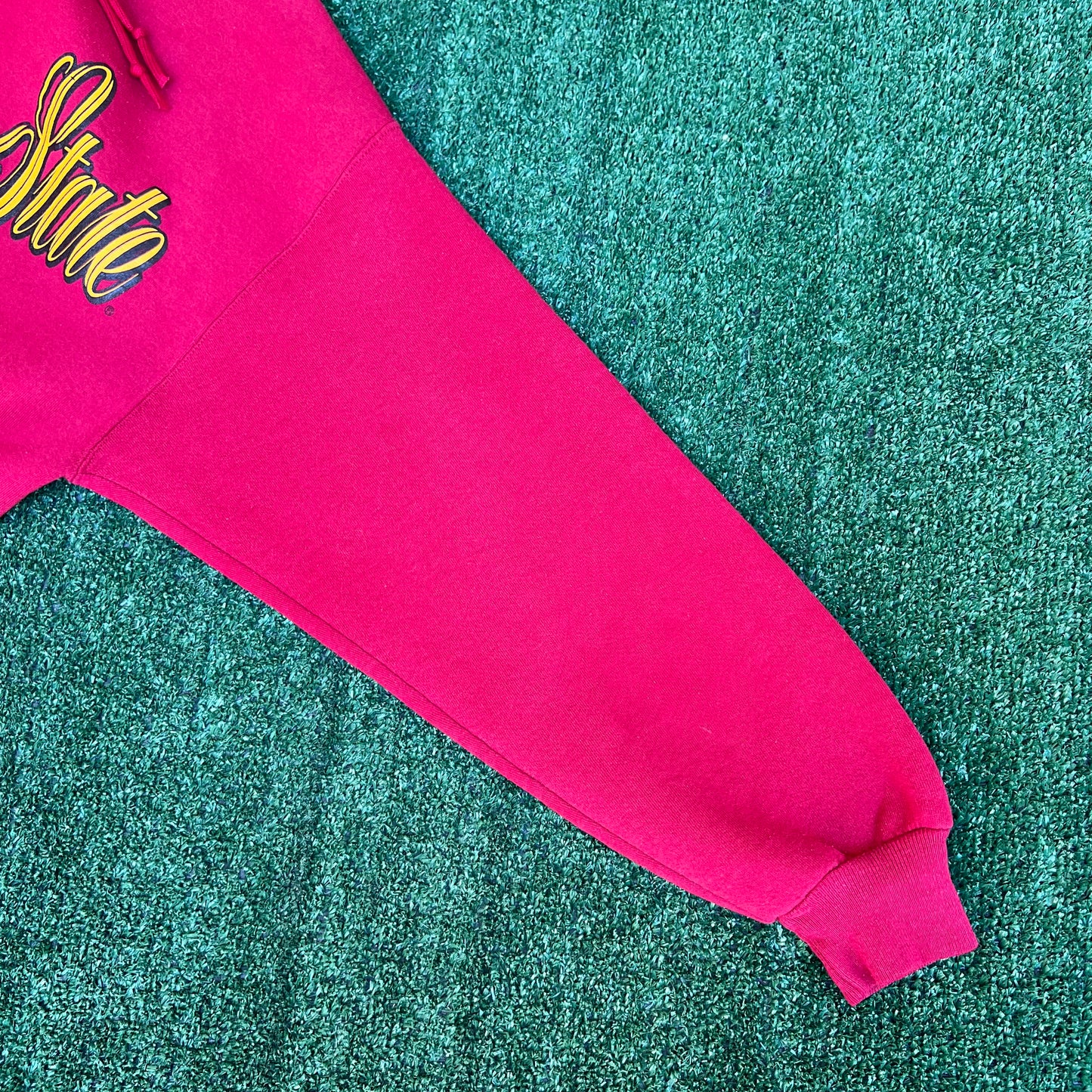Vintage 90s Men's Florida State Seminoles FSU Embroidered Spellout Hoodie XL USA