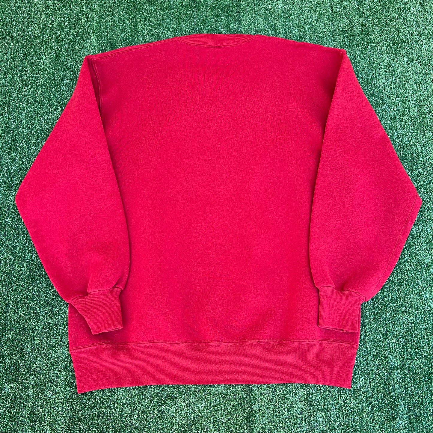 Vintage 90s Men's Russell Athletic Florida State Seminoles FSU Red Sweatshirt XL
