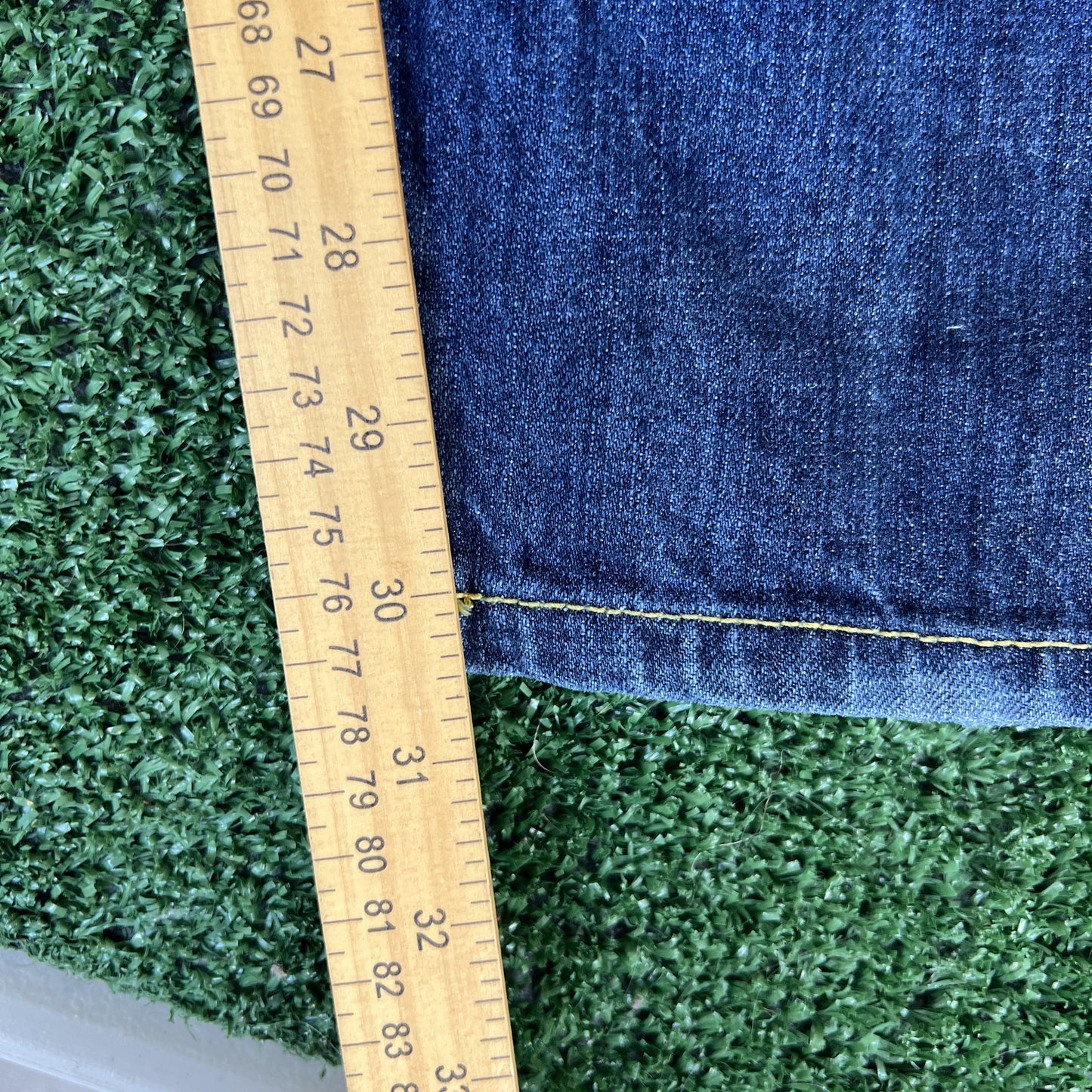 VTG Y2K Men Marithe Francois Girbaud MFG Indigo Blue Carpenter Baggy Jeans 36x30