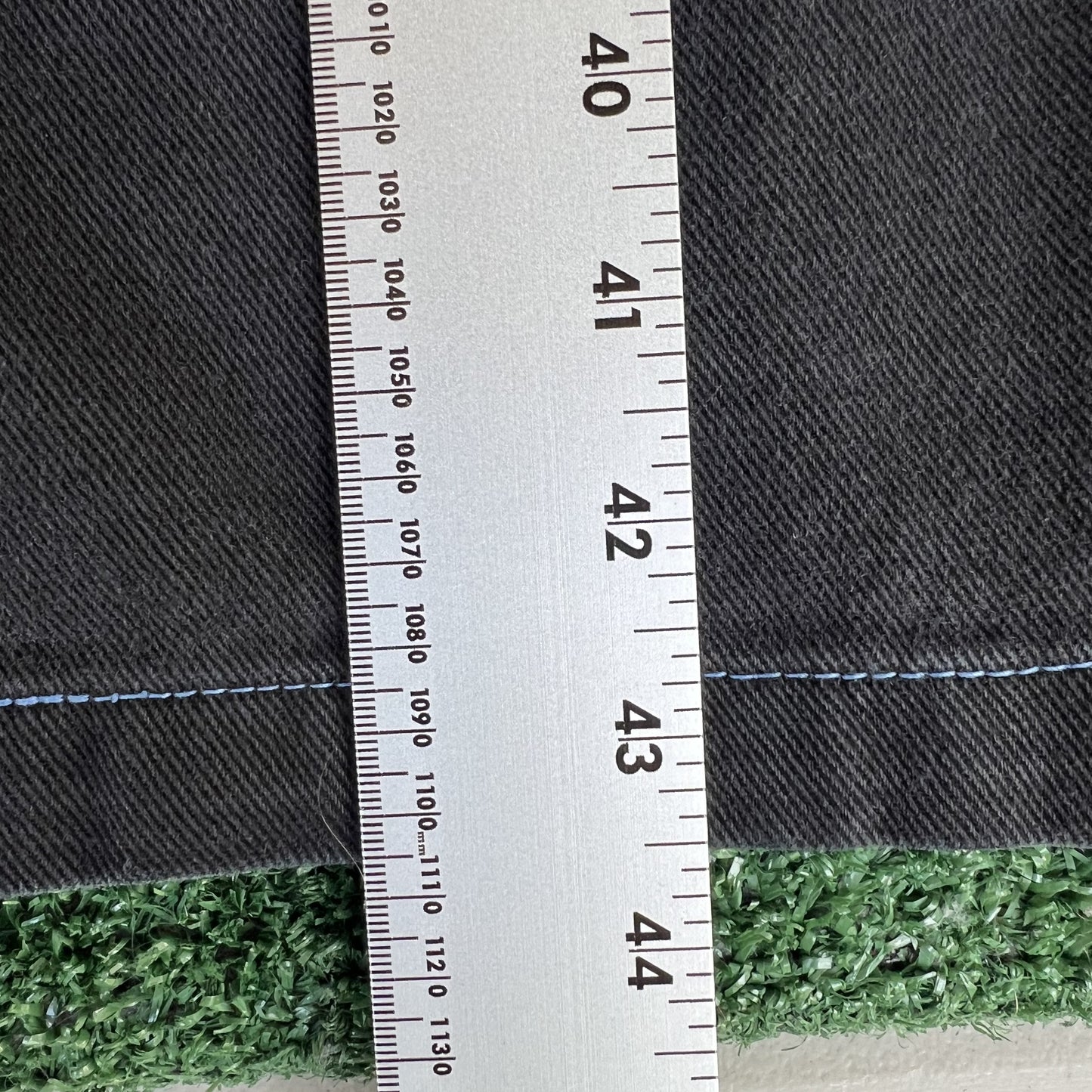 Vintage 90s Y2K GetZ Embroidered Wide-Leg Baggy Carpenter Black Jeans 40x30"