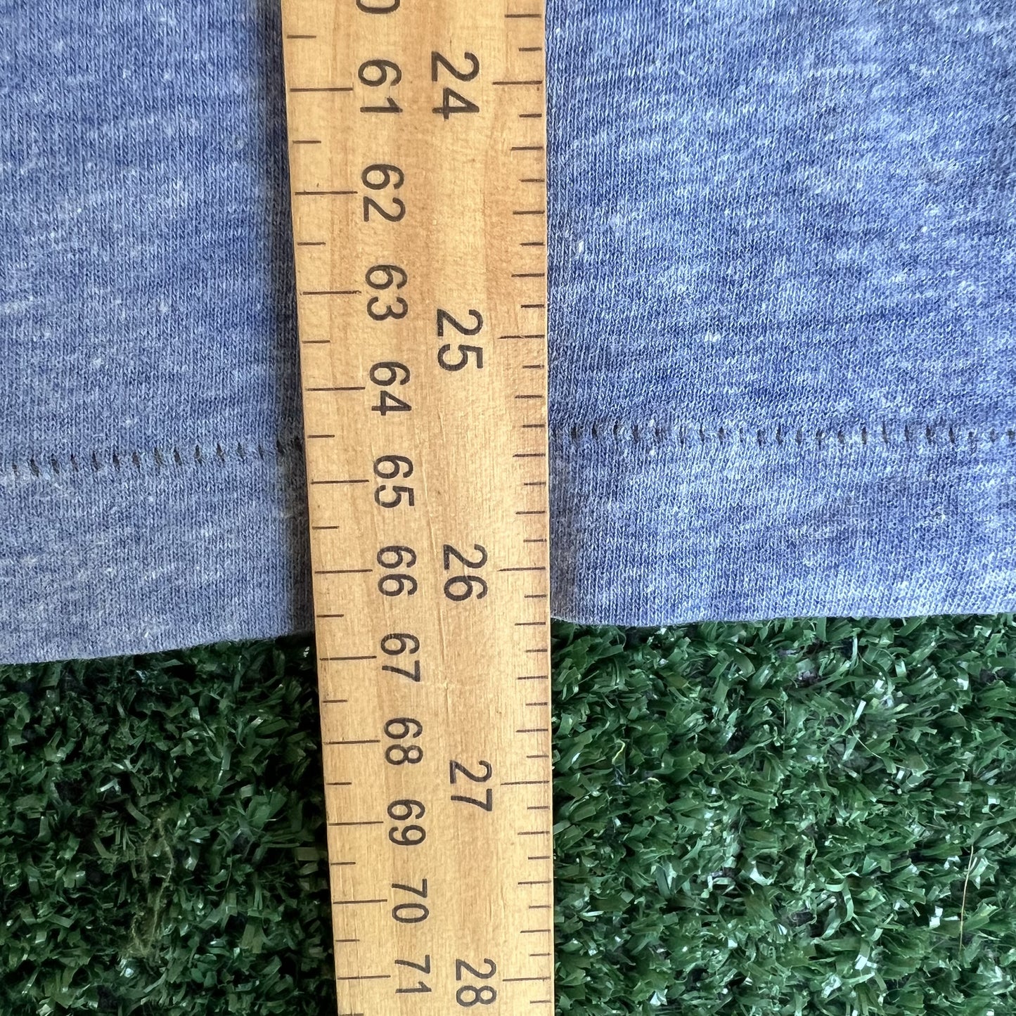 Vintage 80s Funny Sexual Joke Quote I Survived a Gang Bang Blue T-Shirt Medium