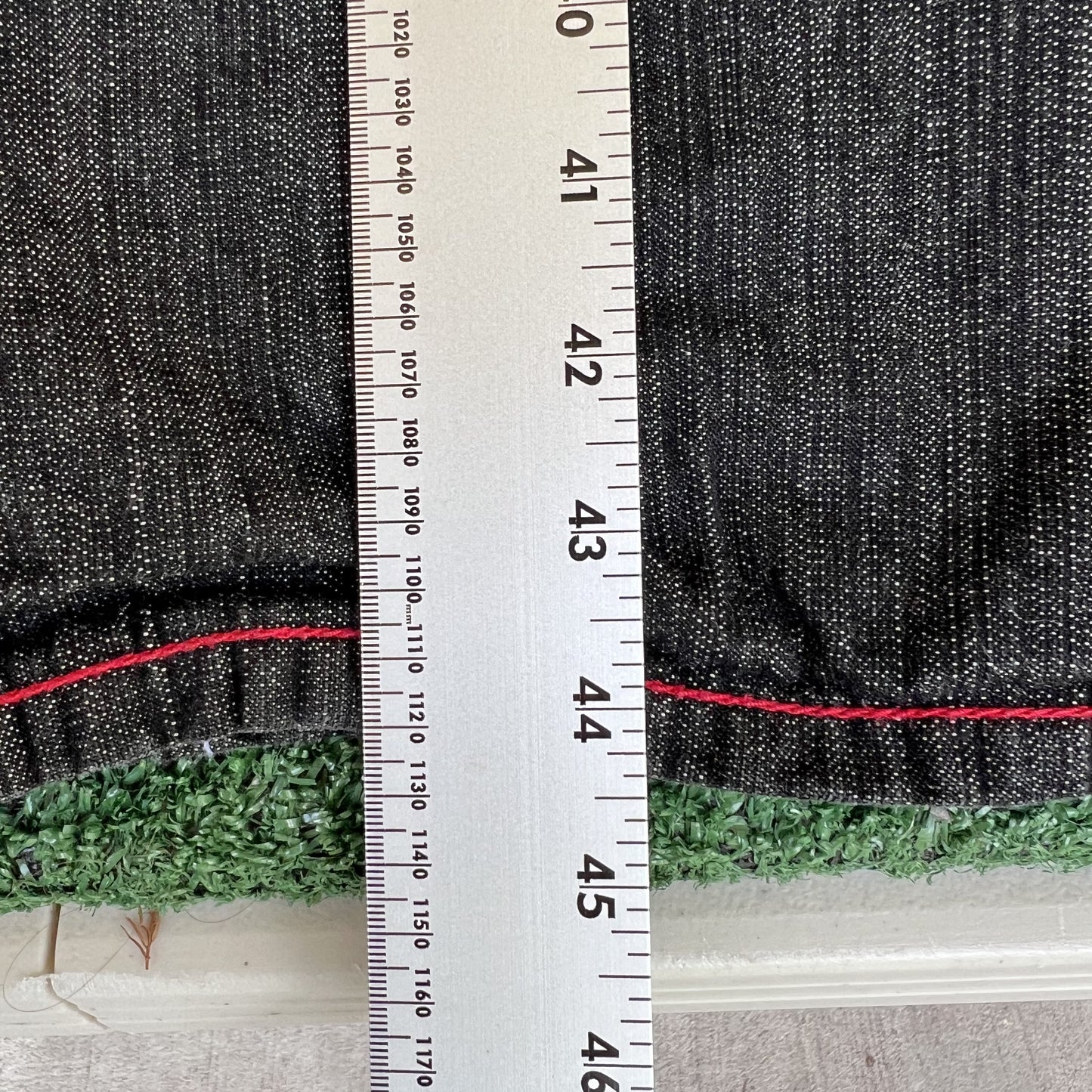 Vintage Y2K Men's Enyce Spellout Embroidered Black Wide-Leg Baggy Jeans 36x32