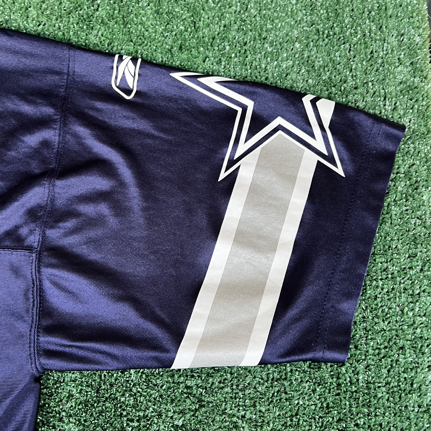 Vintage Y2K Men's Reebok NFL Dallas Cowboys Home Emmitt Smith Legends Jersey XL