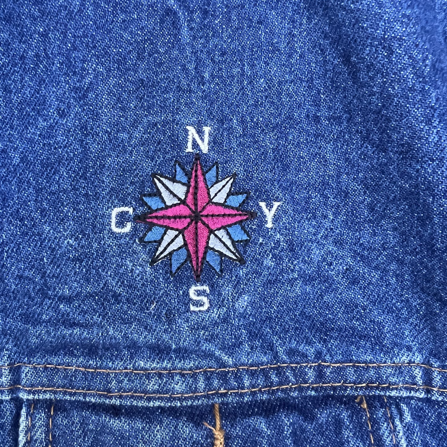 Vintage Crosby Stills Nash & Young CSNY Tour Denim Jacket – Men’s Large (2000)