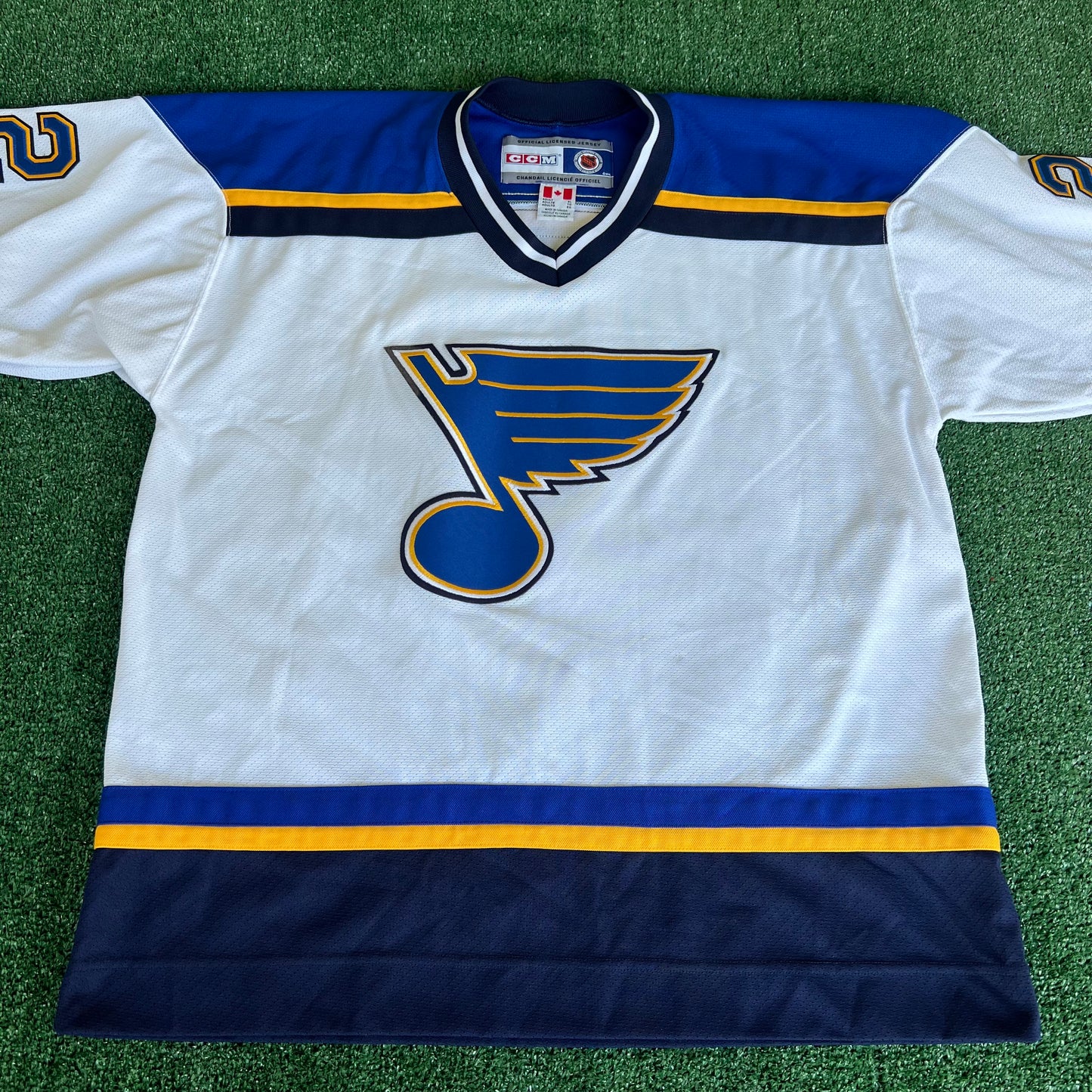 Y2K CCM NHL St. Louis Blues Martin Rucinsky Hockey Jersey - XL