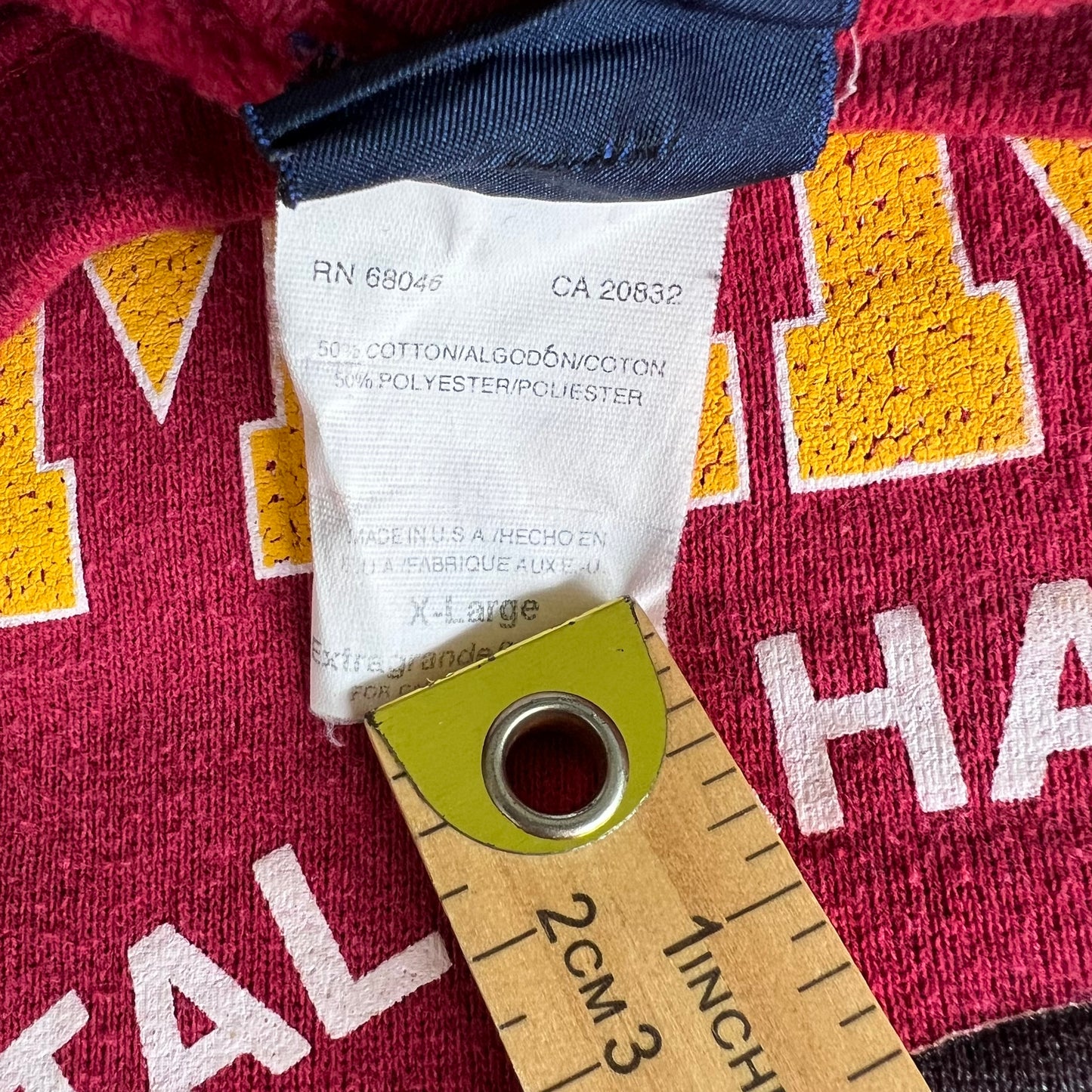90s Florida State Seminoles FSU Red Boxy Sweatshirt - XL