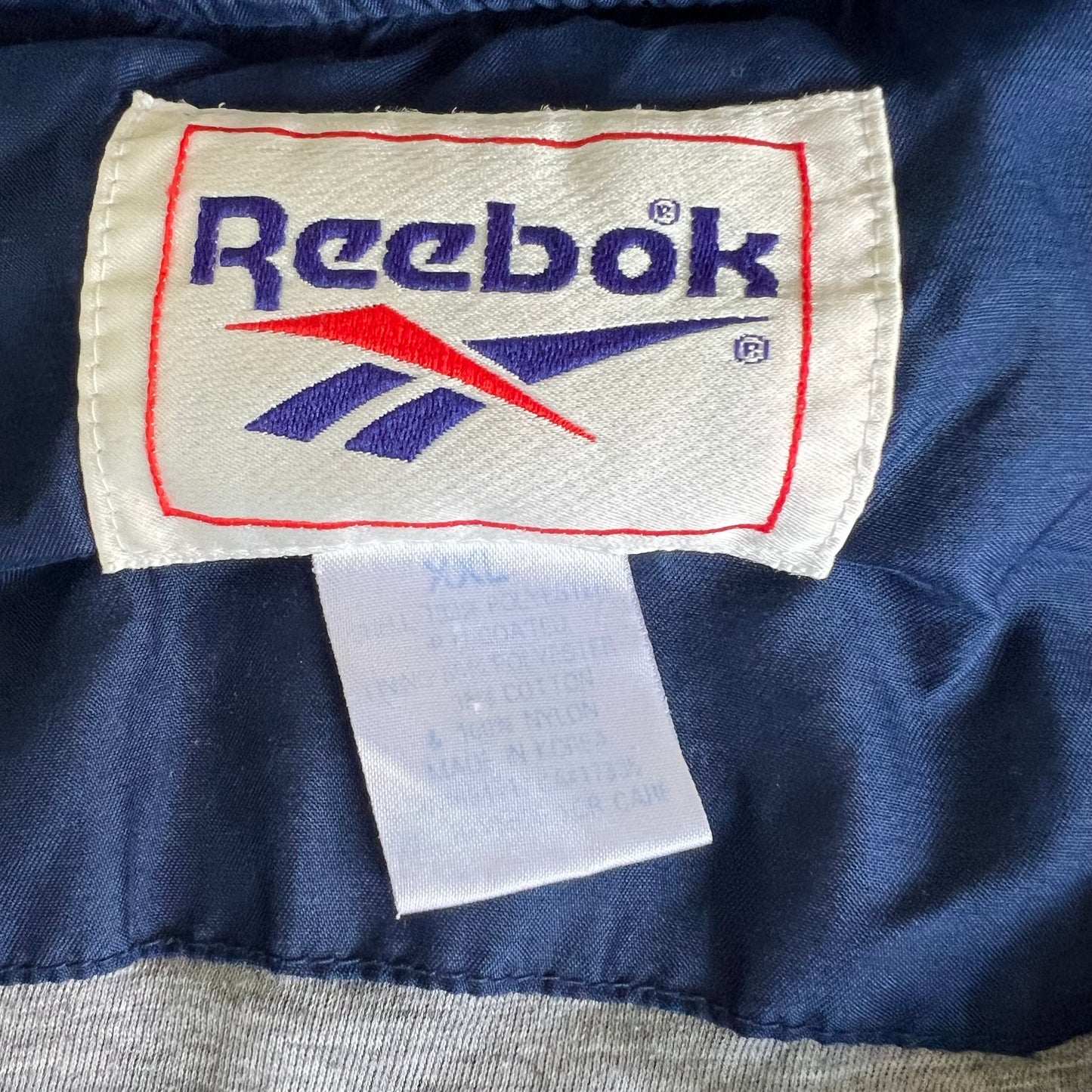 90s Reebok NFL Pro Line Dallas Cowboys Bomber Windbreaker Jacket - 2XL