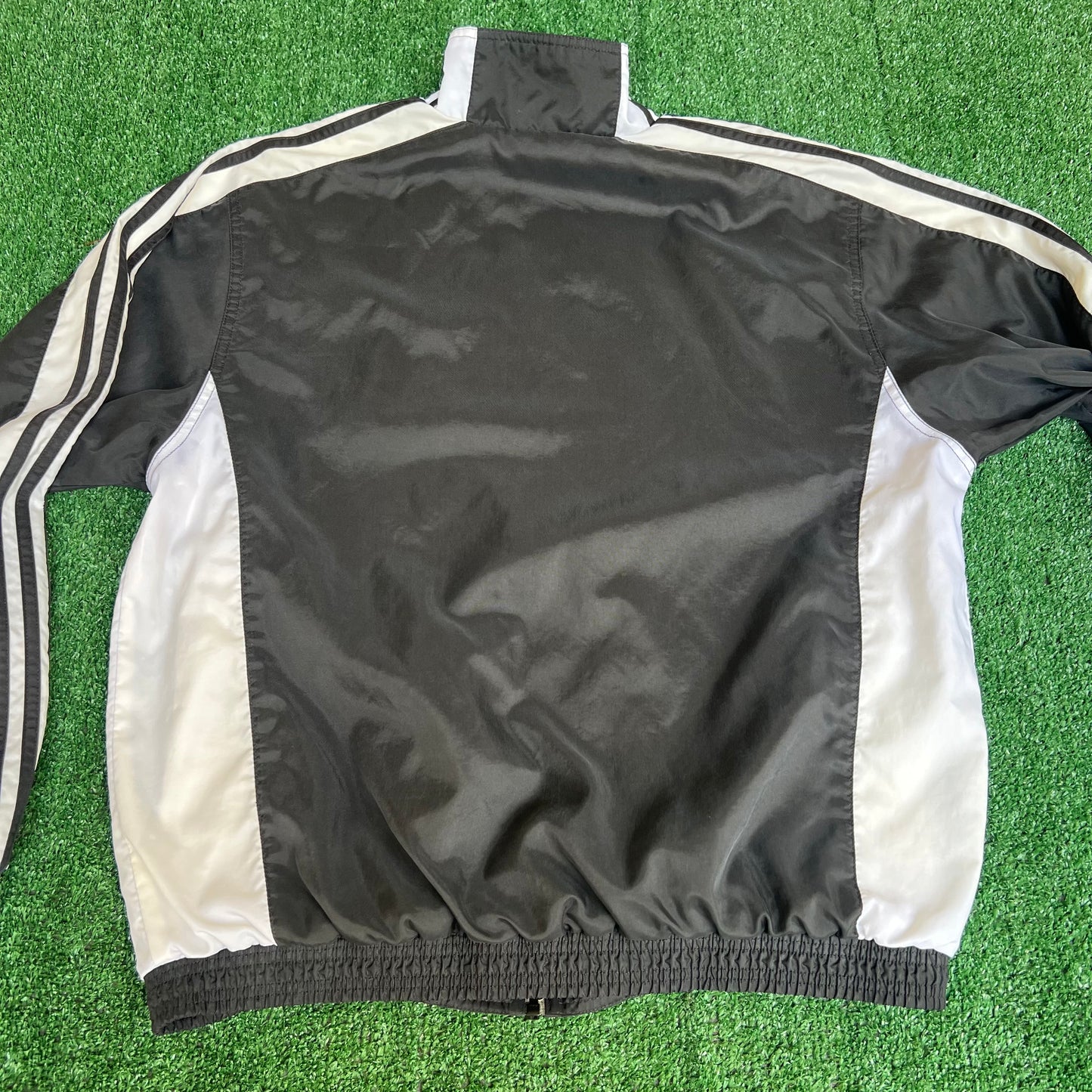 VTG Y2K Mens Adidas Footlocker Cross Country Championships Black Track Jacket - XL