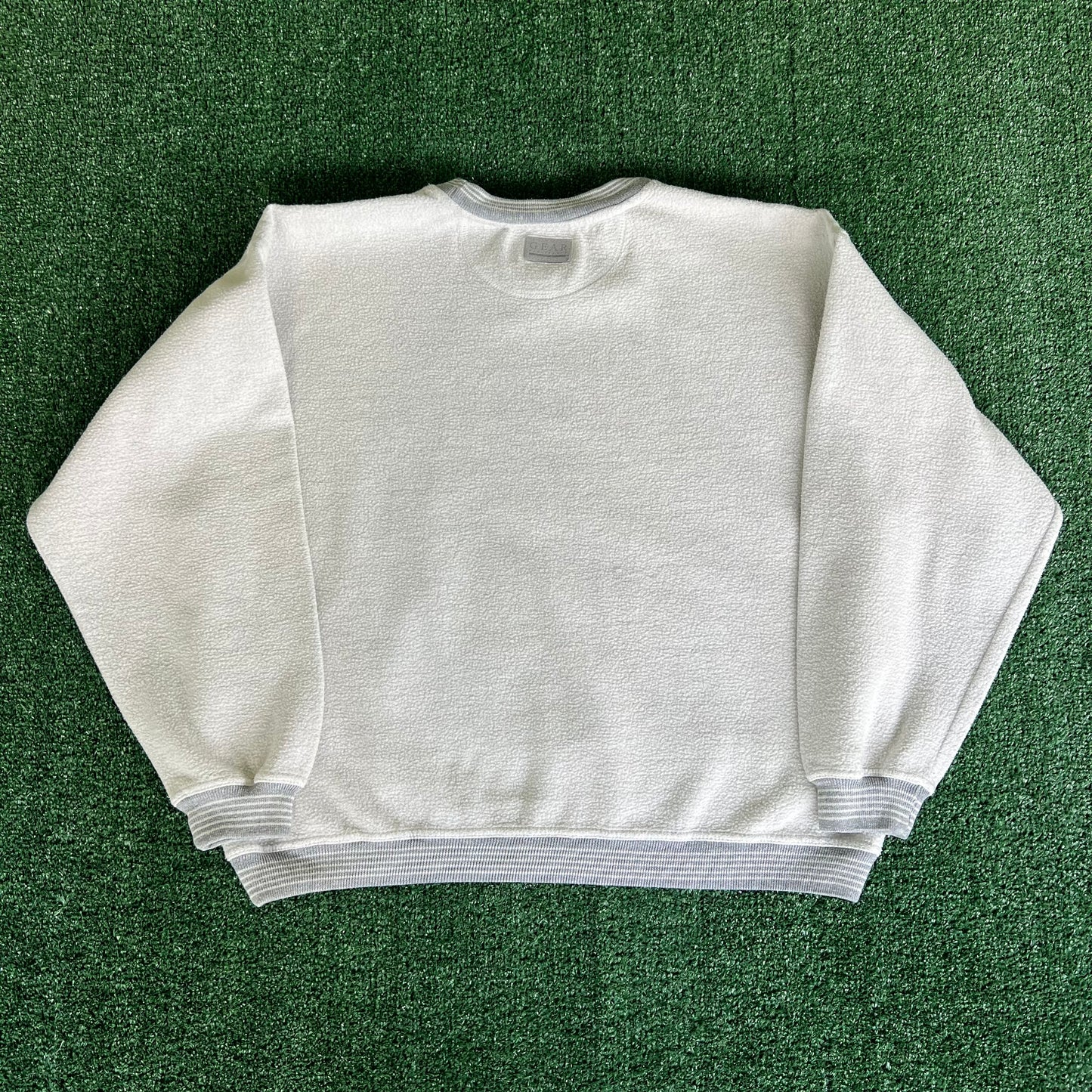 90s Coca-Cola Atlanta Bottle Logo Gray Sweatshirt - XL