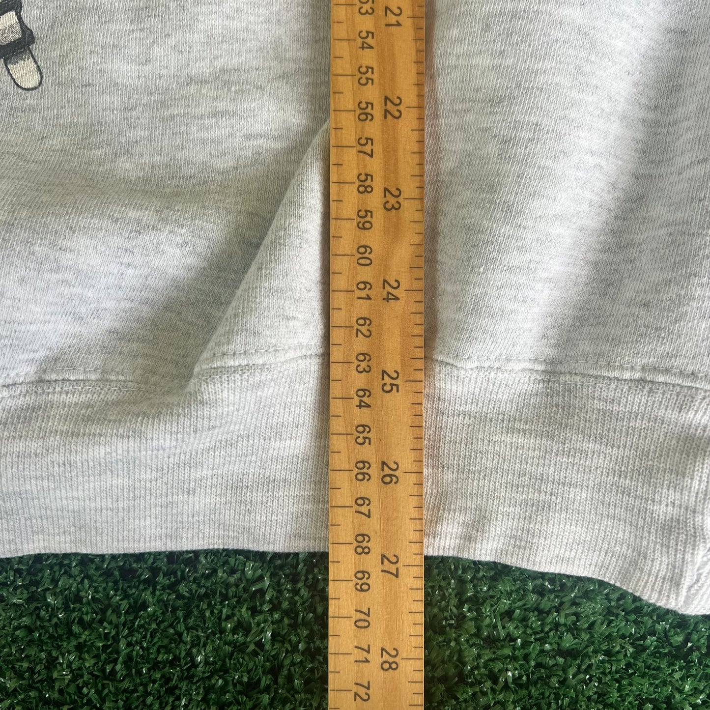 90s Galt University of Illinois Fighting Illini Football Gray Sweatshirt - Medium