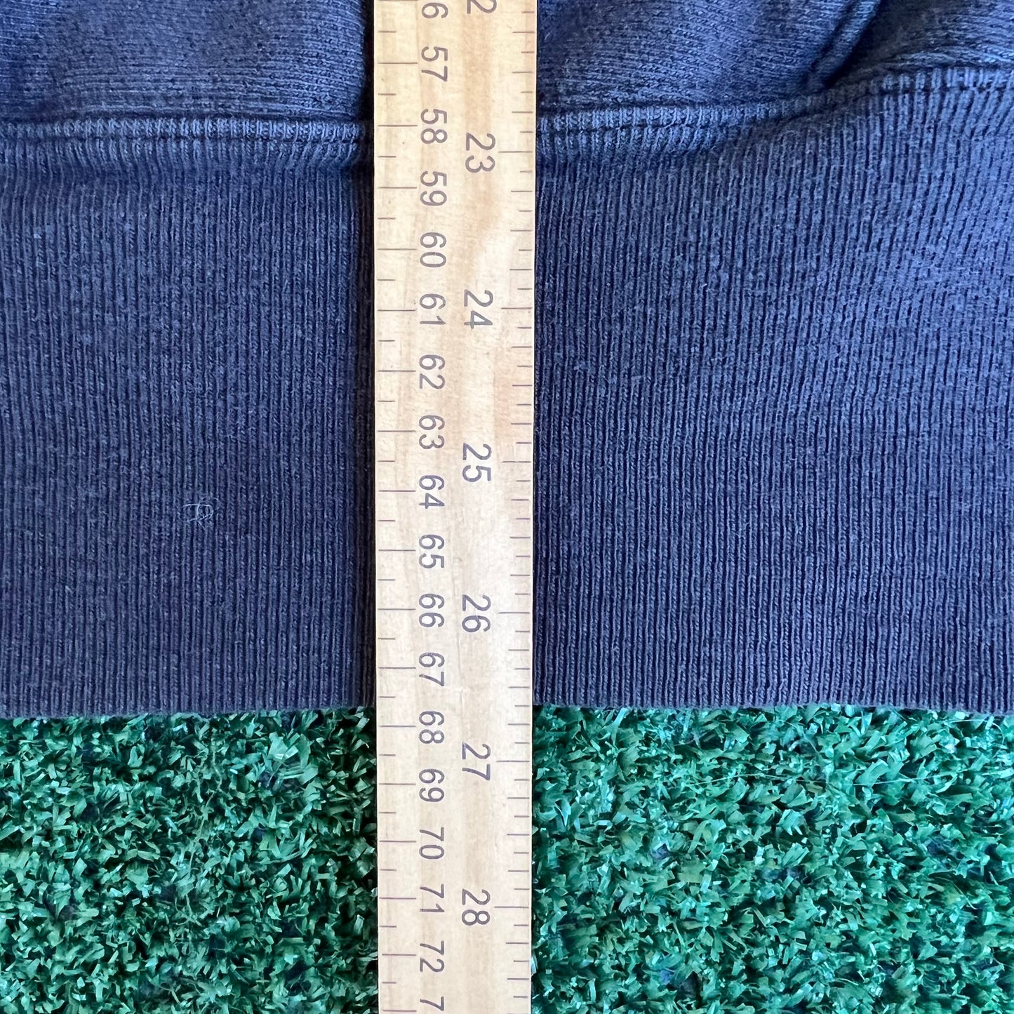 Vintage Y2K 2000 Champion Reverse Weave Faded Black Hollow Man Movie Promo Hoodie - Large