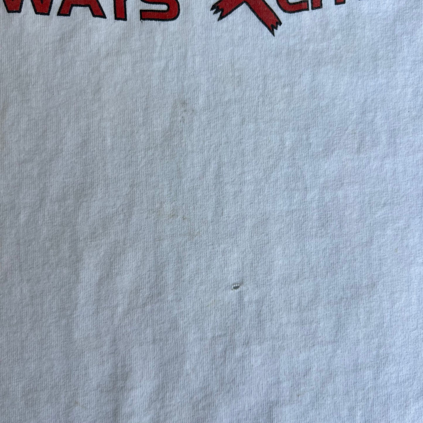 VTG 90s Y2K Men's The Body Shop Strip Club "Always Xciting" White T-Shrit - Large