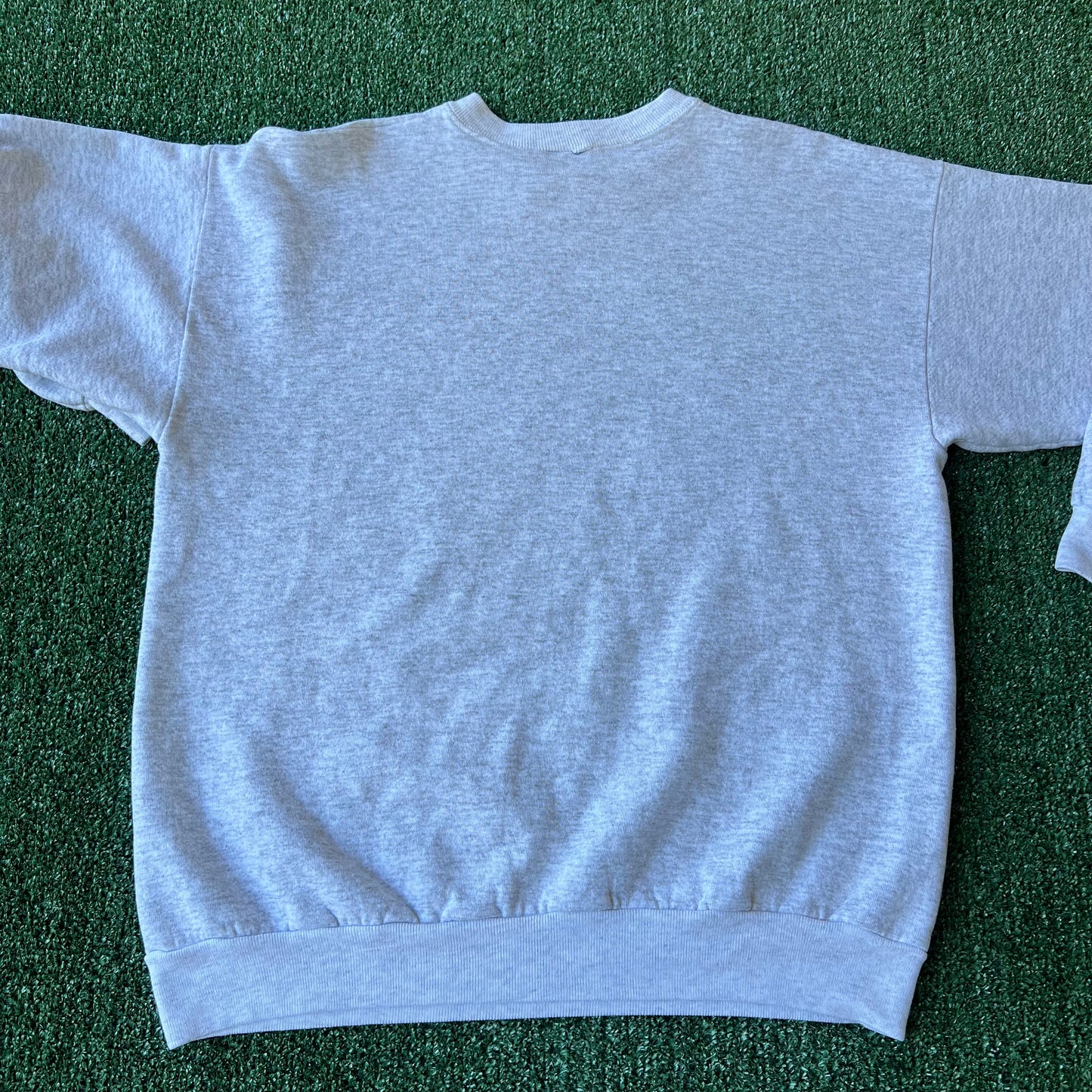 1993 Men's Florida State Seminoles FSU Gray Sweatshirt - Large 23x25.5"