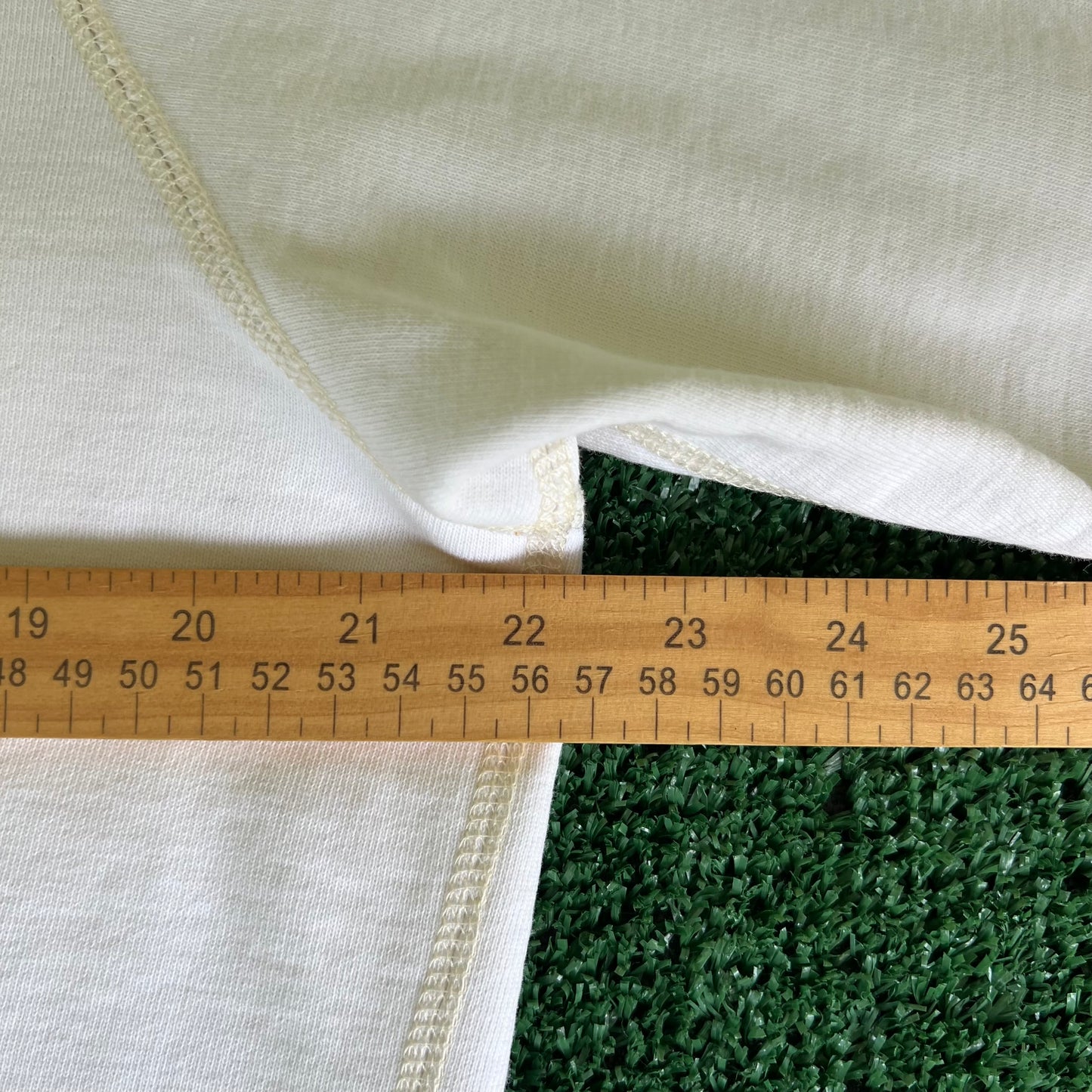 90s Polo Ralph Lauren French Terry White Distressed Sweatshirt - Small