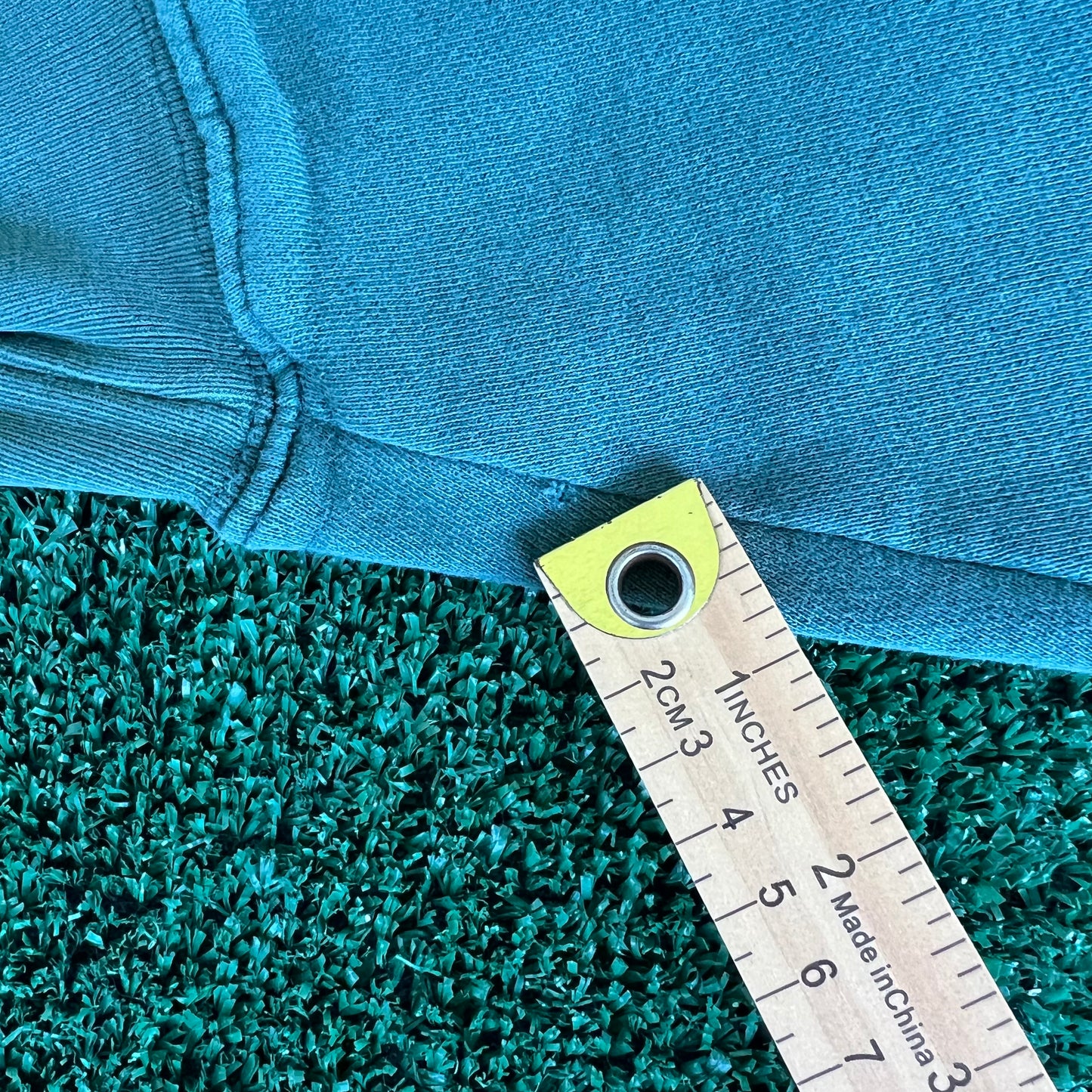 90s GAP Athletic Sweats Forest Green Blank Boxy Hoodie - Large
