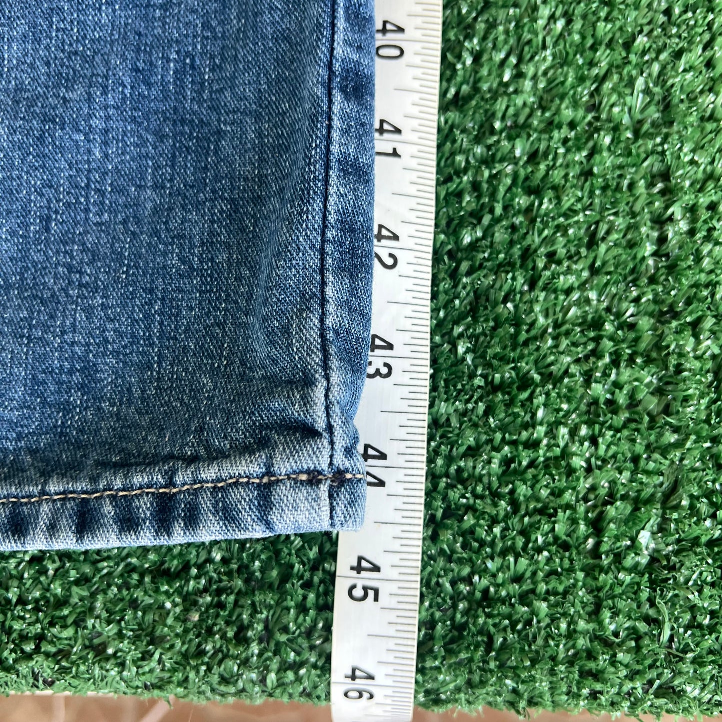 90s Y2K GAP Worker Baggy Wide-Leg Blue Jeans - 37x32" 20.5" Openings