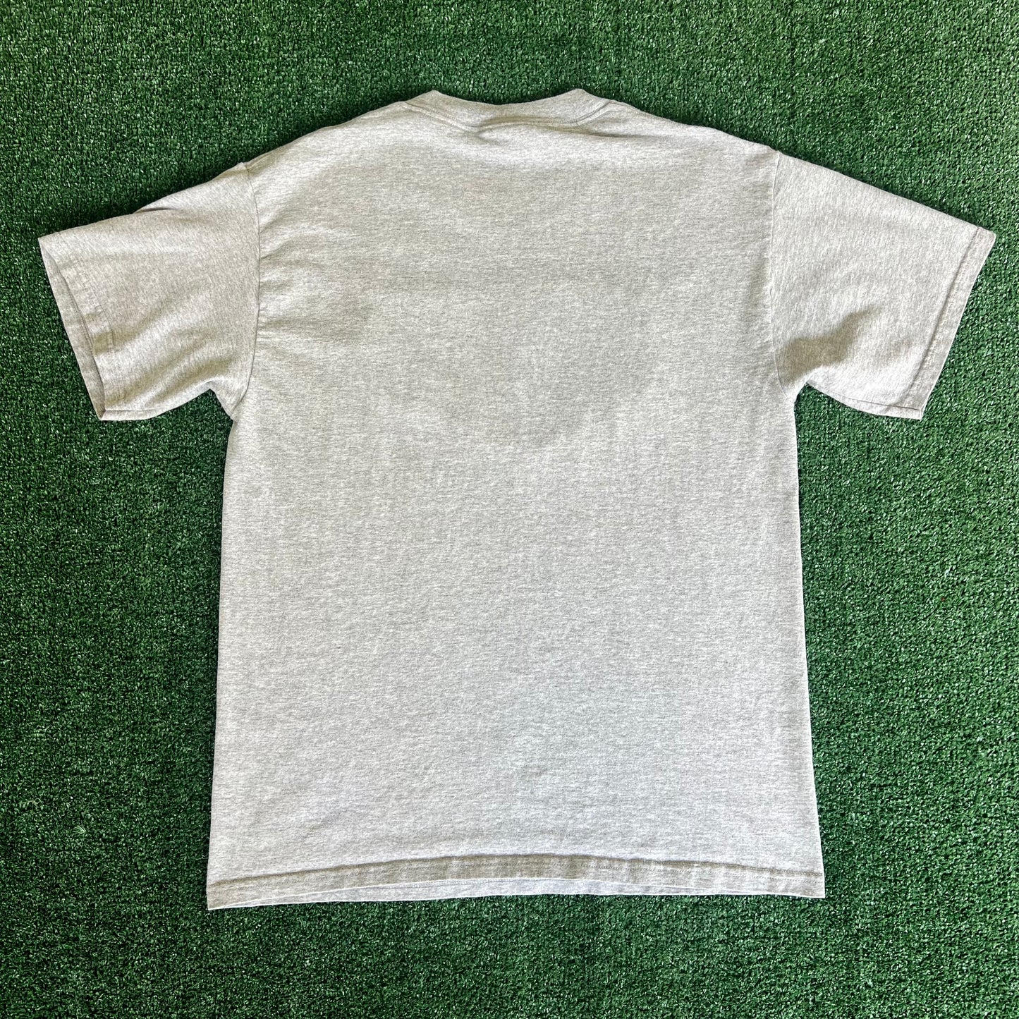 90s Lee Sport NFL Cleveland Browns Dawg Poung Embroidered Gray T-Shirt - Large
