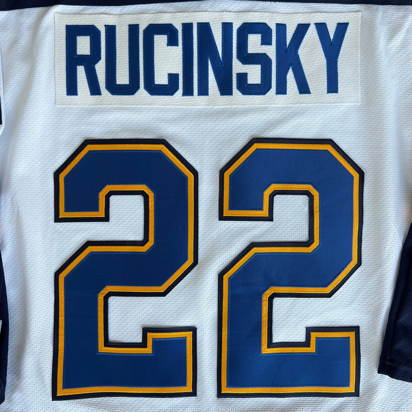 Y2K CCM NHL St. Louis Blues Martin Rucinsky Hockey Jersey - XL