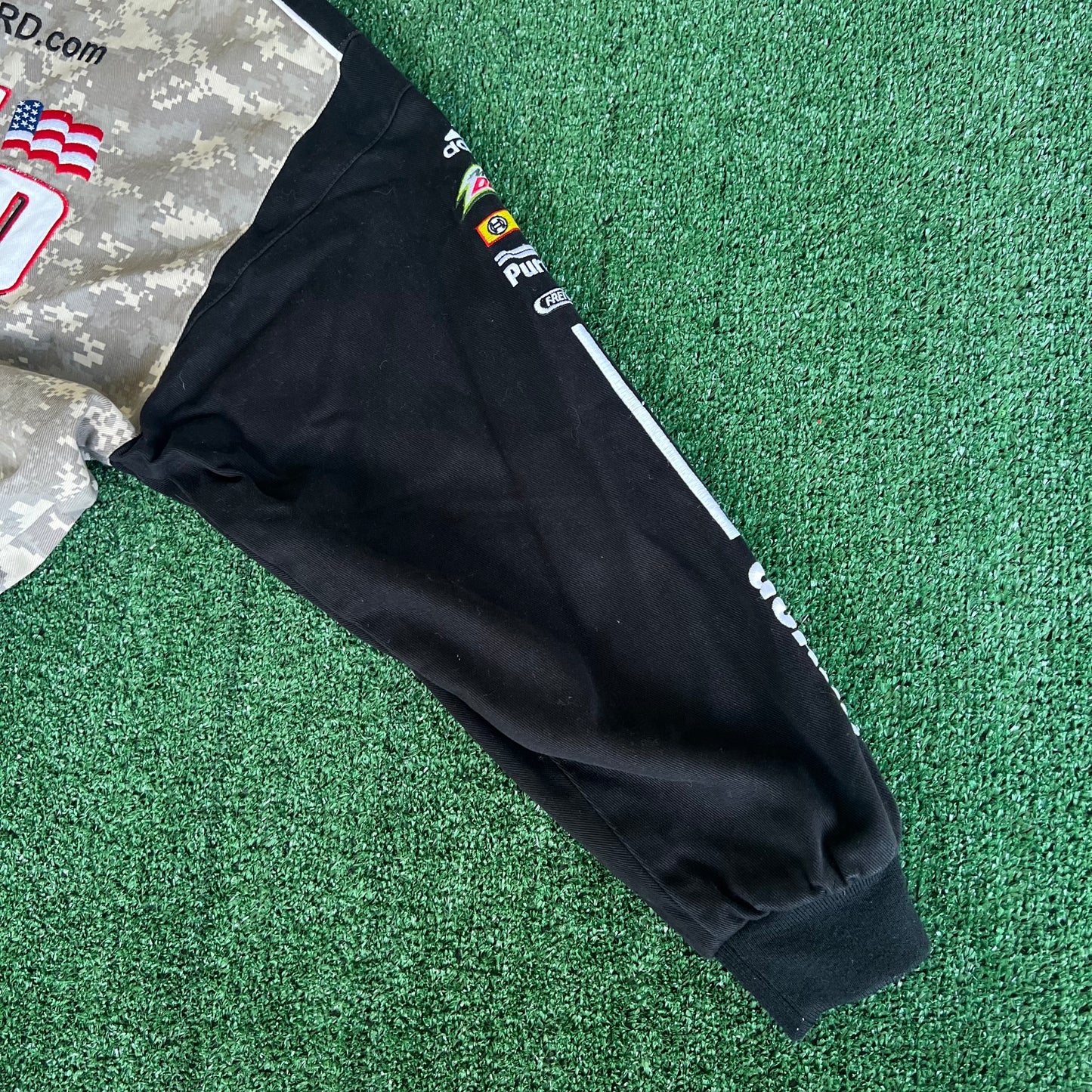 Y2K Chase Nascar Dale Jr. National Guard Digital Camo Jacket XL