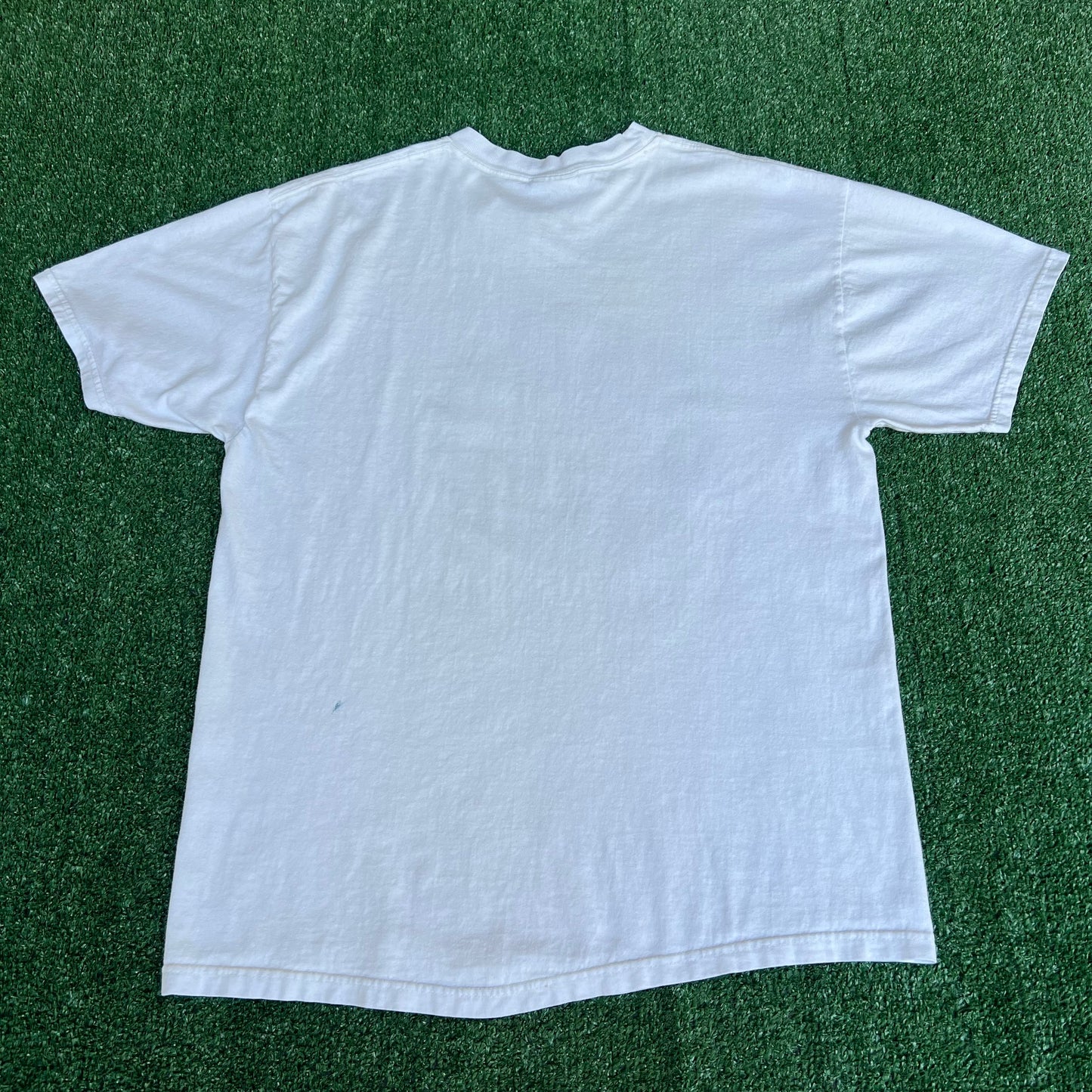 VTG 90s Y2K Men's The Body Shop Strip Club "Always Xciting" White T-Shrit - Large