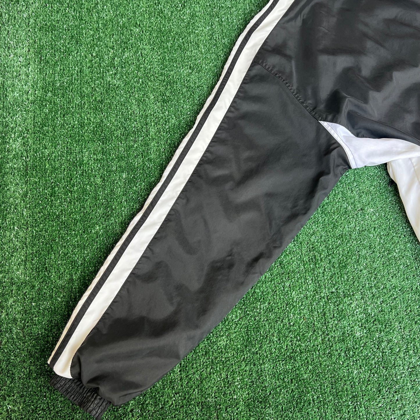VTG Y2K Mens Adidas Footlocker Cross Country Championships Black Track Jacket - XL