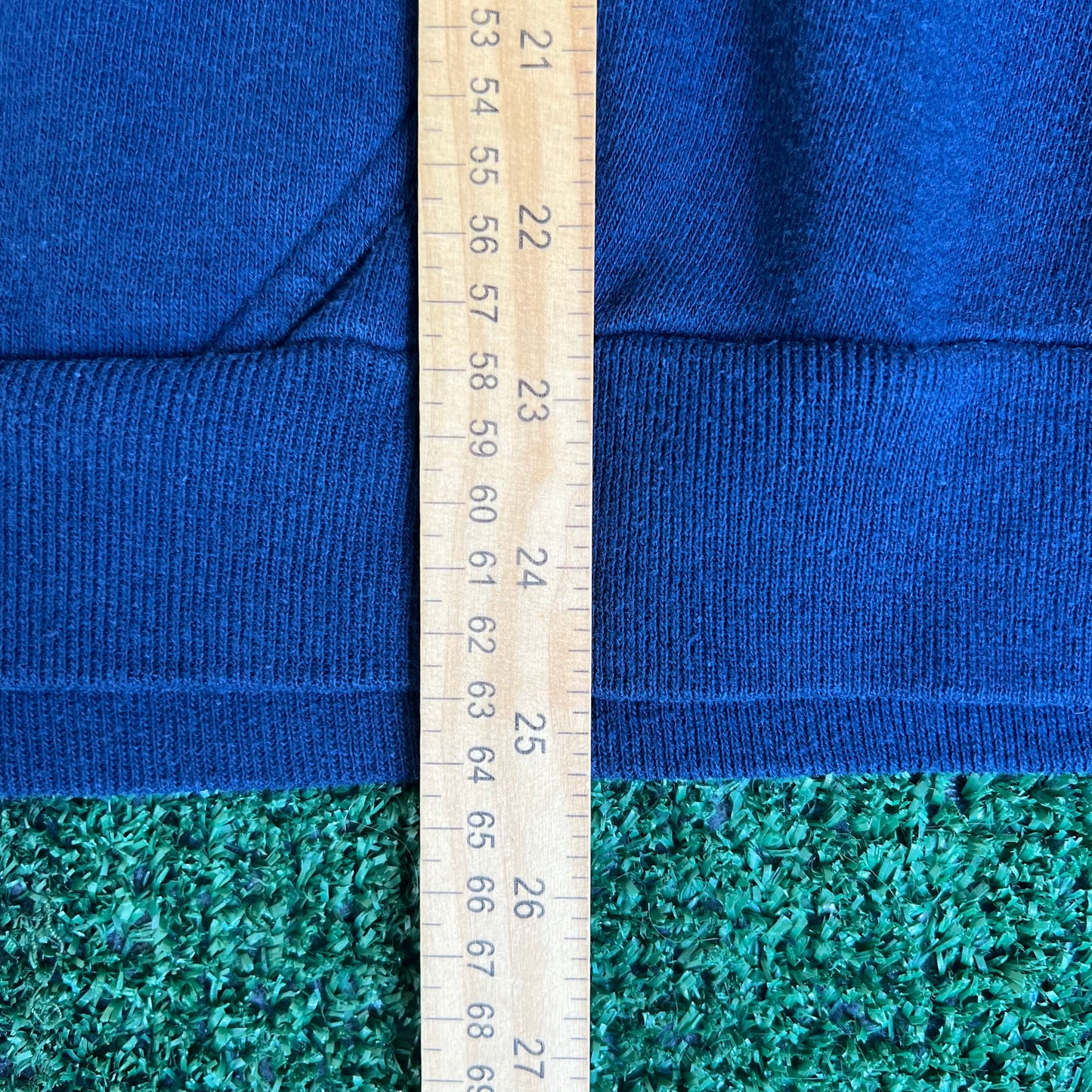 Vintage 70s 80s Auburn Tigers Navy Blue Boxy Raglan Cut Hoodie Medium 23x25"