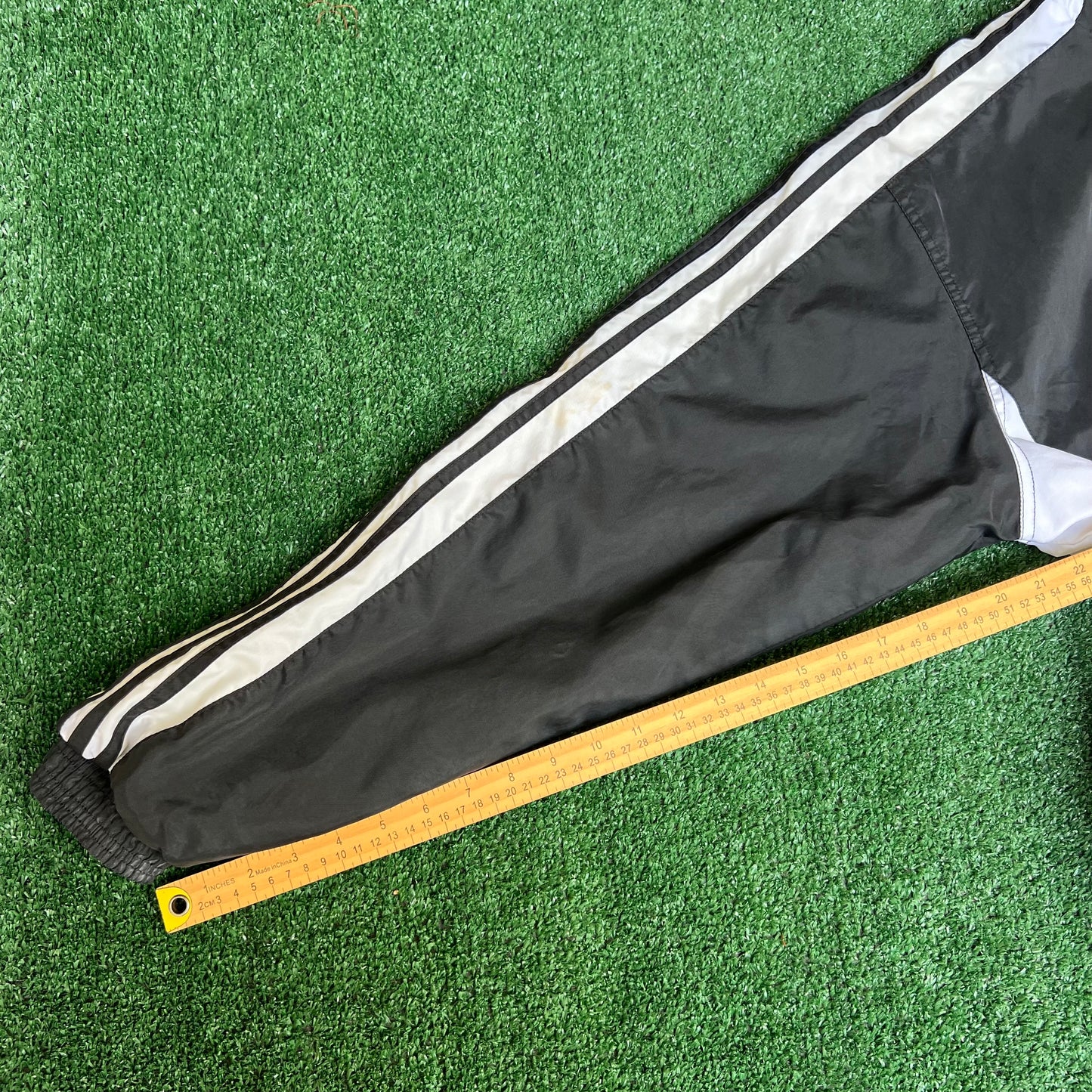 VTG Y2K Mens Adidas Footlocker Cross Country Championships Black Track Jacket - XL
