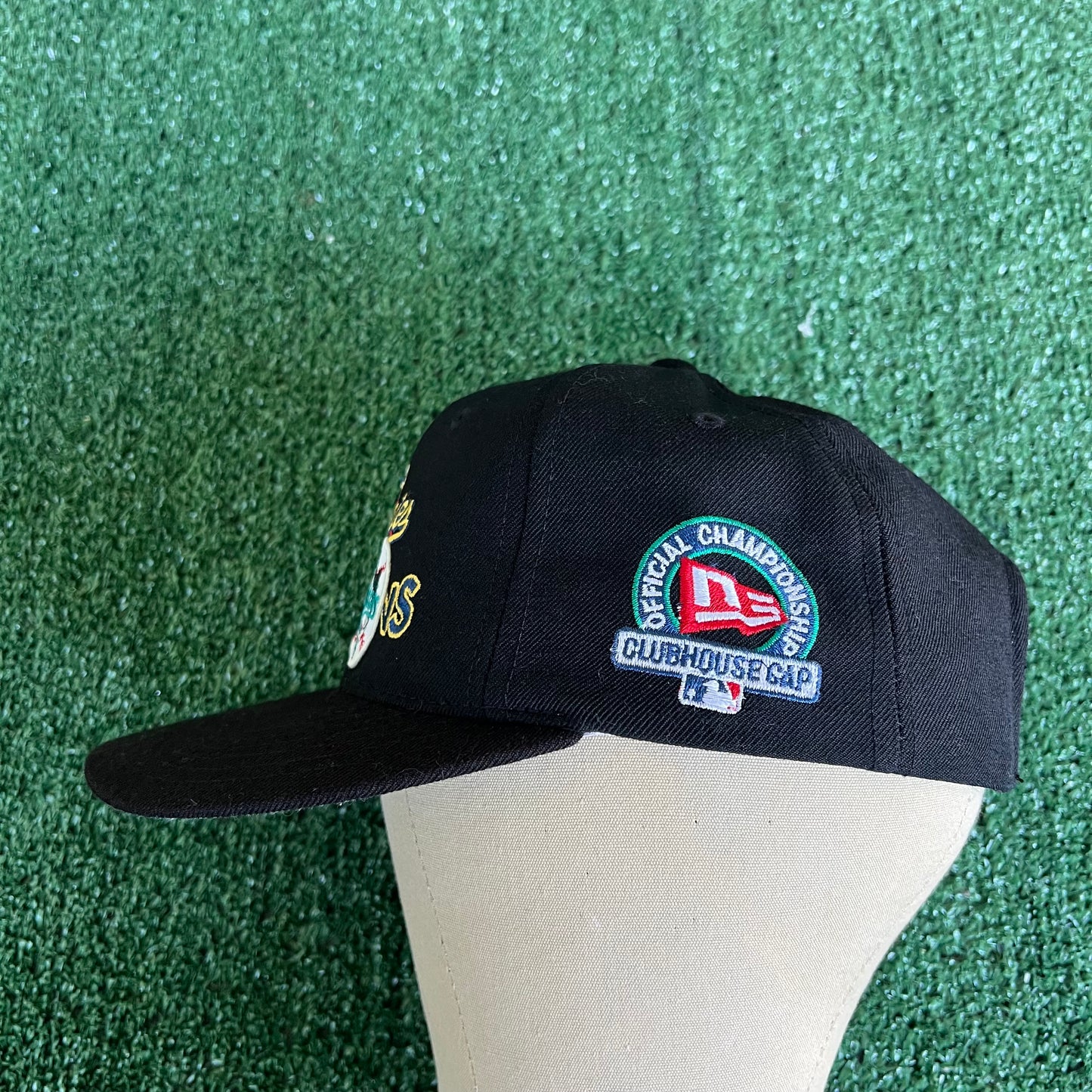 1997 New Era MLB Florida Marlins World Series Champions Black Snapback Hat