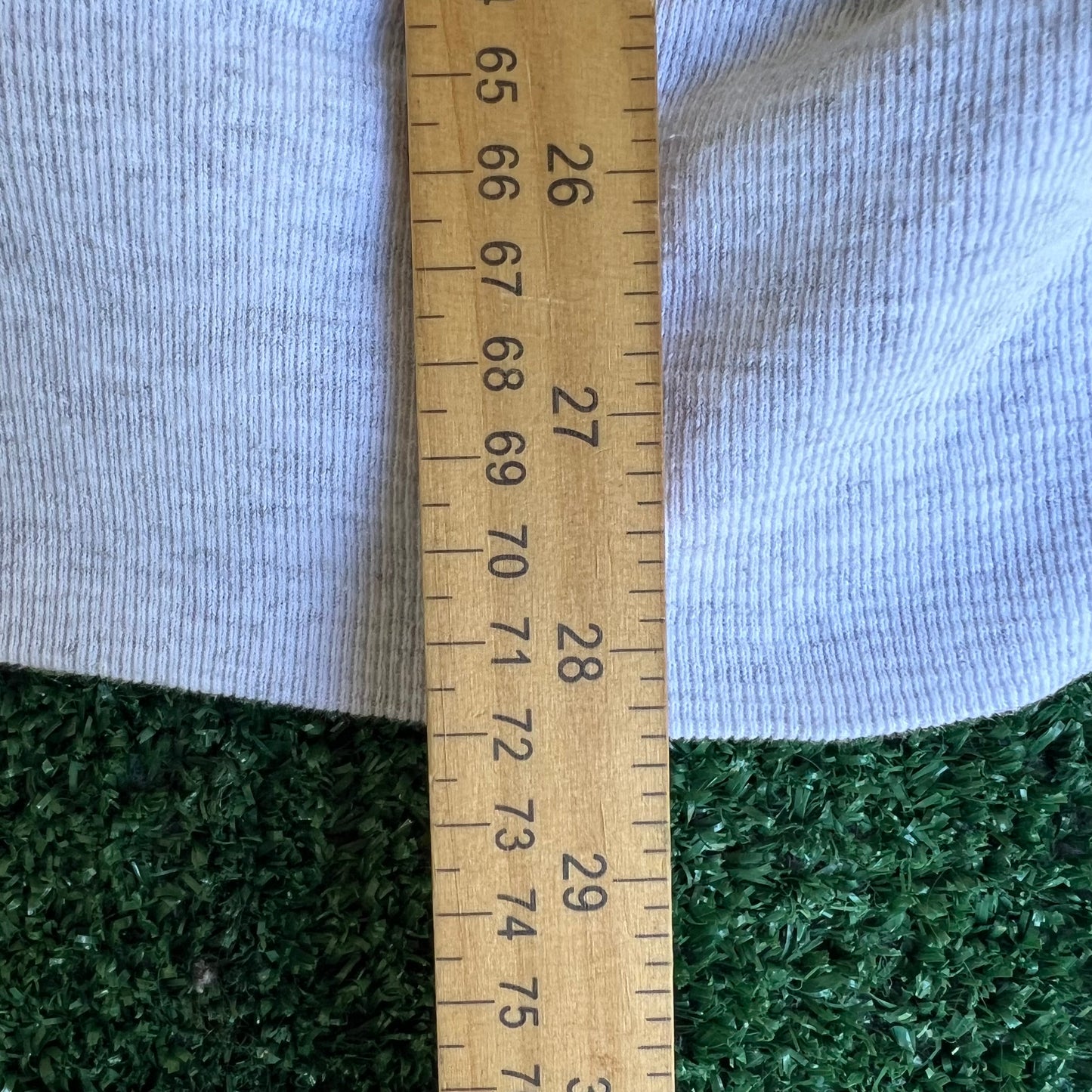 Vintage 80s Men's Snow Creek Blank Light Gray Reverse Weave Hoodie - XL 26x28" USA