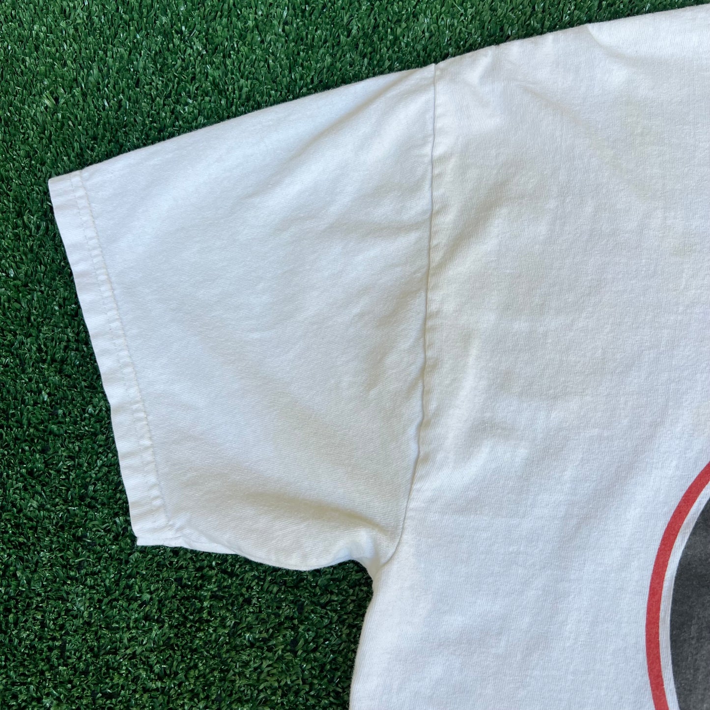 VTG 90s Y2K Men's The Body Shop Strip Club "Always Xciting" White T-Shrit - Large