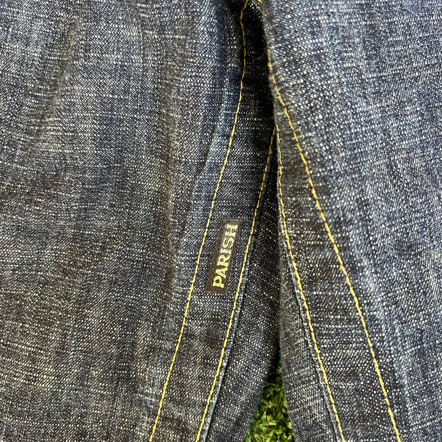 VTG Y2K Men's Parish Wide-Leg Indigo Blue Jeans 40x31" 20" Opens Southpole Style