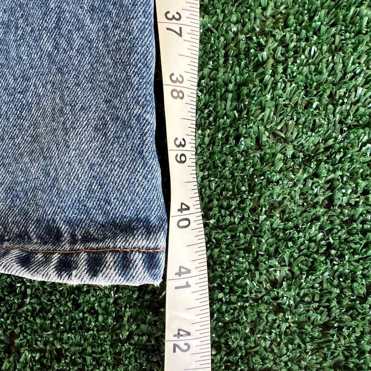 90s Y2K Bullhead Pipes Wide-Leg Blue Jeans - 32x29" 23" Opens