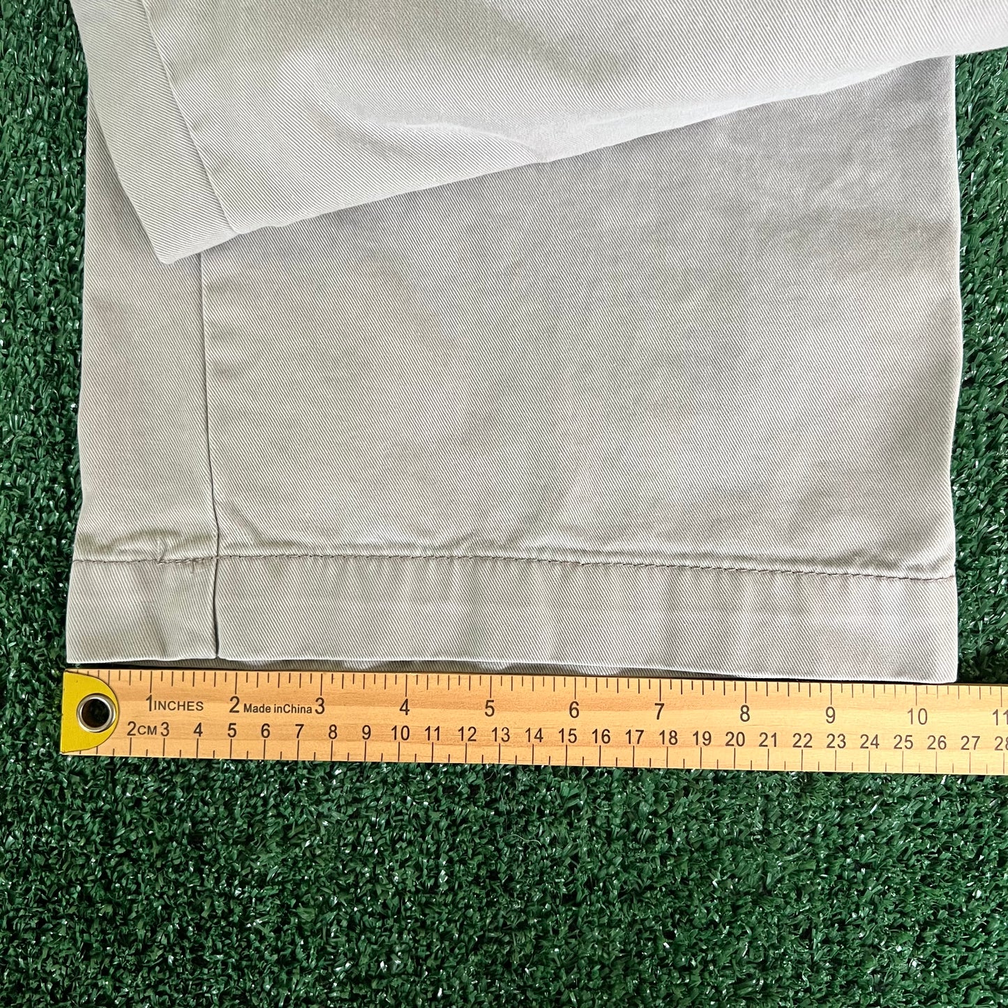 Y2K Old Navy Loose Baggy Wide-Leg Khaki Pants - 34x28" 21" Openings