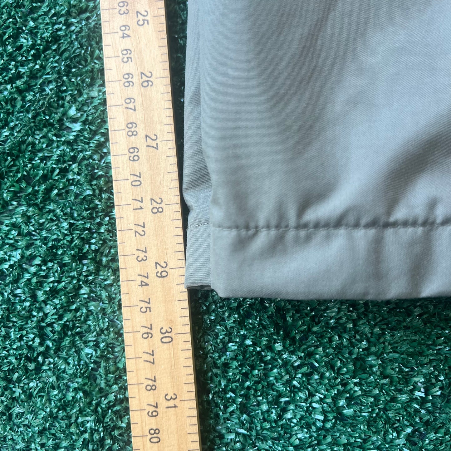 Y2K Cabelas Olive Green Double Knee Gore-Tex Nylon Waterproof Pants - Large