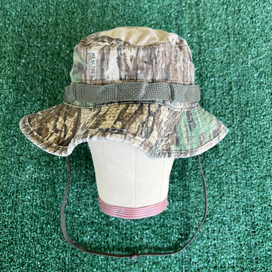 Y2K Military Broner Type 2 Jungle Realtree Camouflage Bucket Hat - 7 1/2