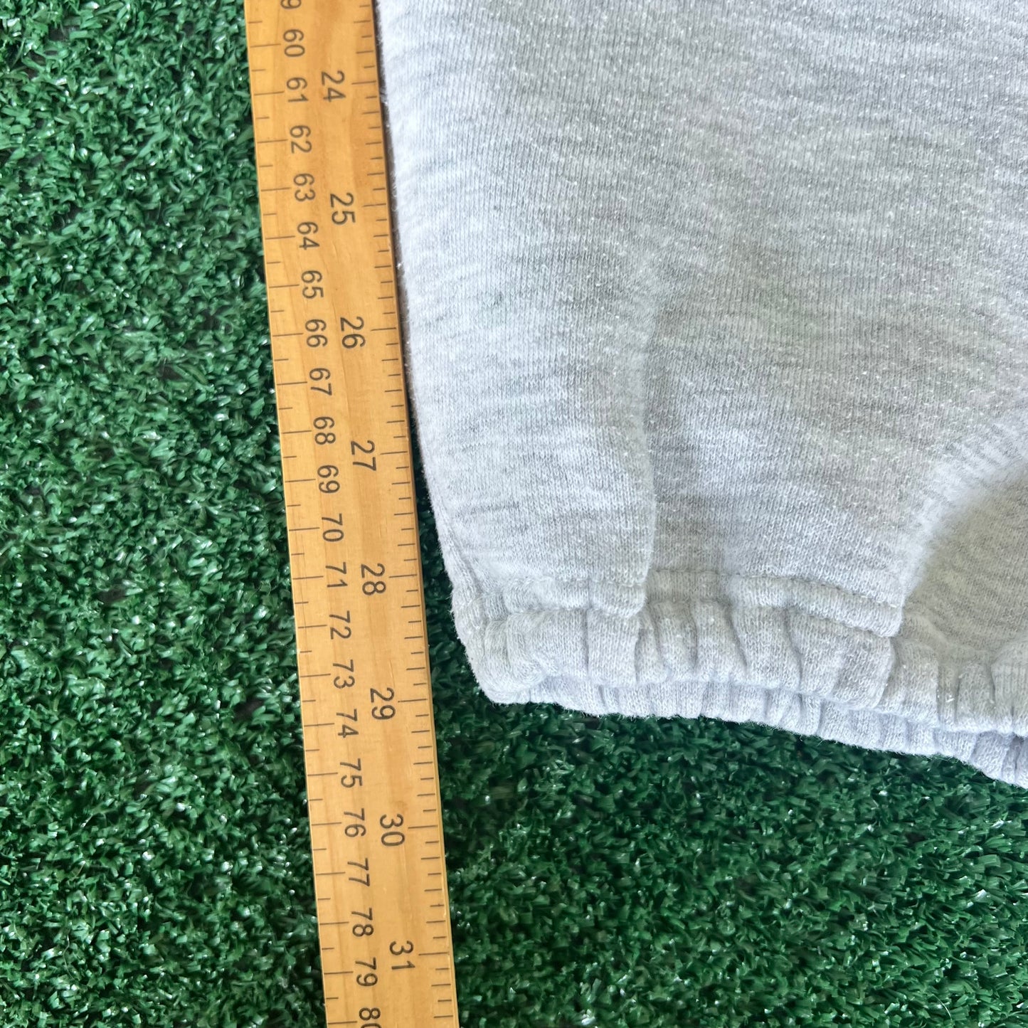80s 90s Jerzees NBA Los Angeles Lakers Gray Jogger Sweatpants XL 38x29"