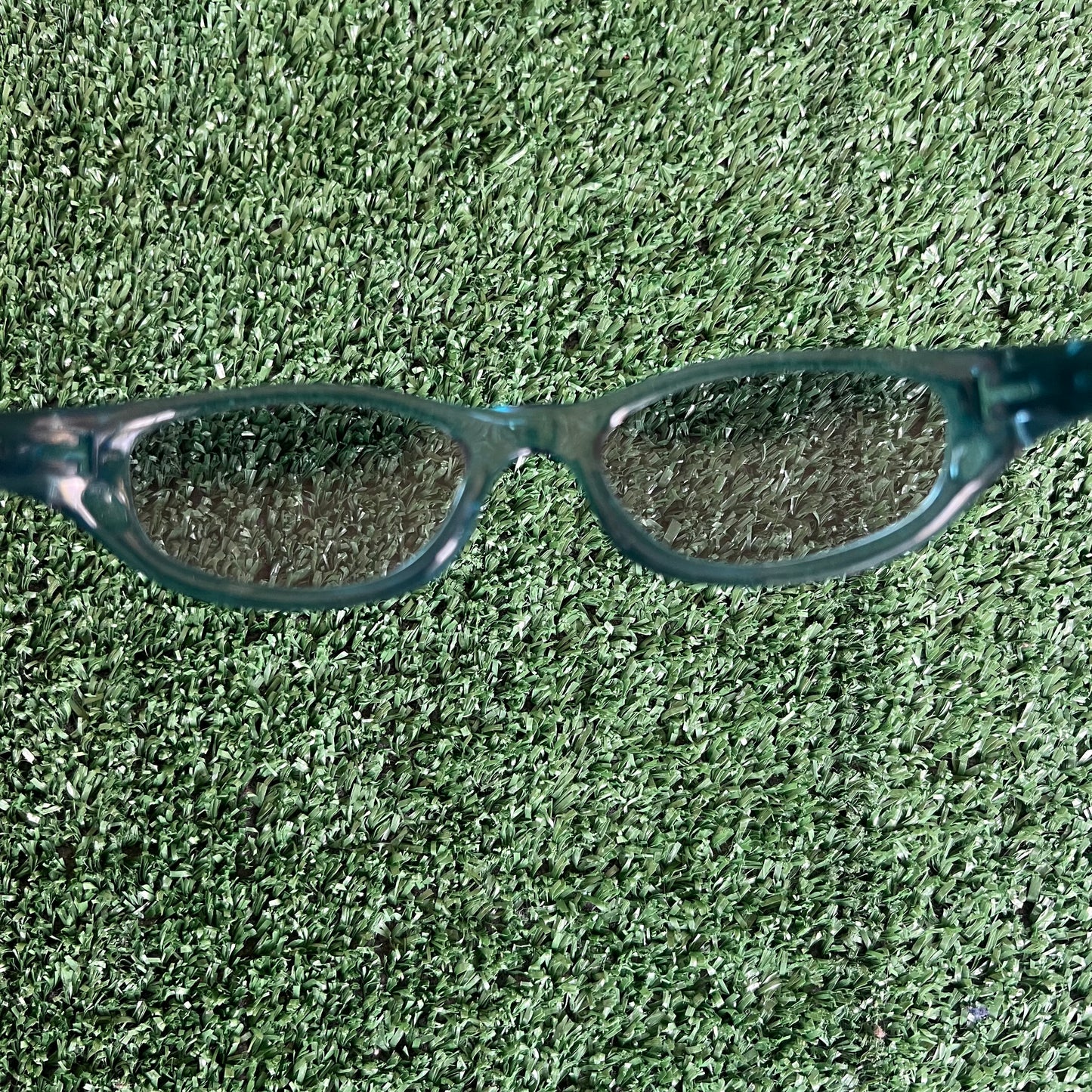 Vintage Y2K Oakley Four S Small Ice Blue Frame Light Blue Lens Blade 2 Wesley Snipes