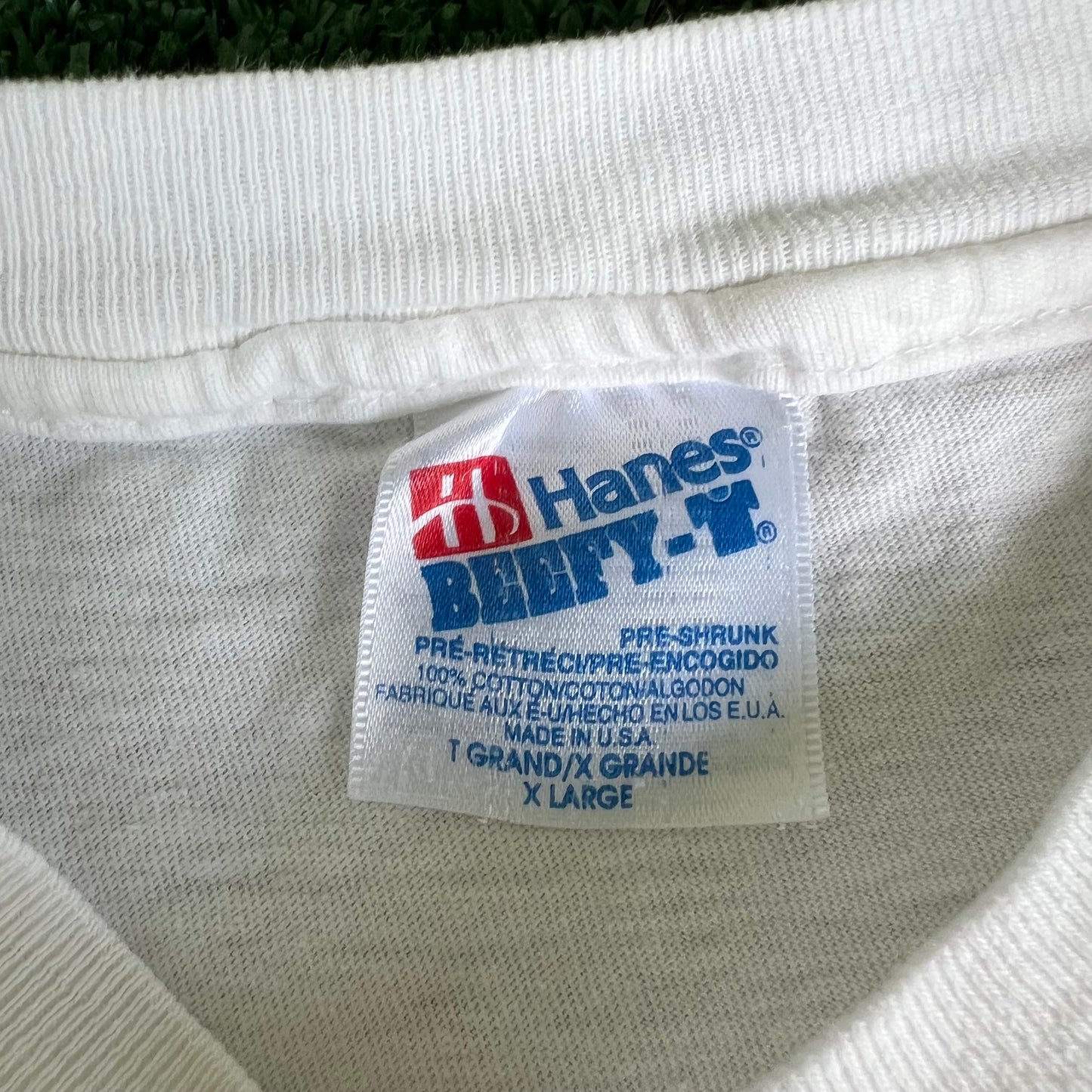 90s Jesus Spiritual Eye Exam White T-Shirt - XL