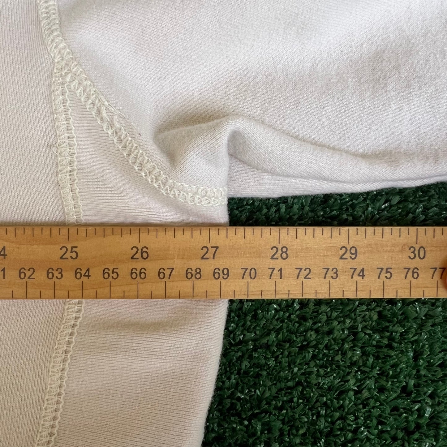 Vintage Y2K Ecko Untld. Hoody Rhino Skater Cream White Heavyweight Hoodie XL