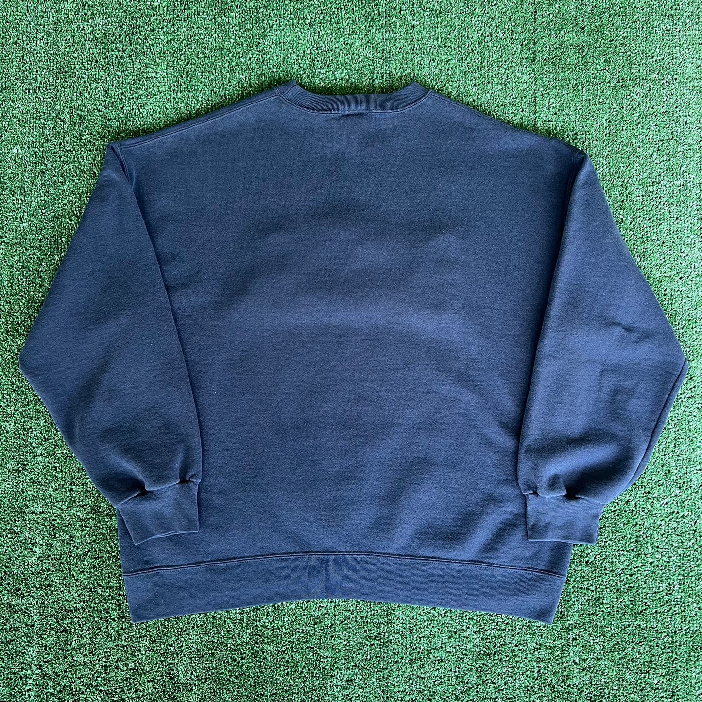 90s Nutmeg Golf Embroidered Navy Blue Sweatshirt - XL