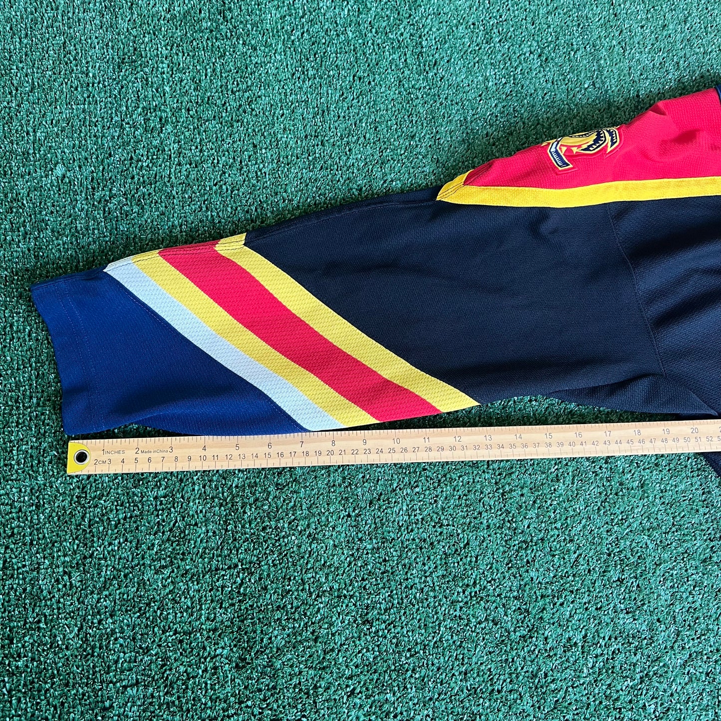 90s Starter NHL Florida Panthers Black Hockey Jersey - Medium