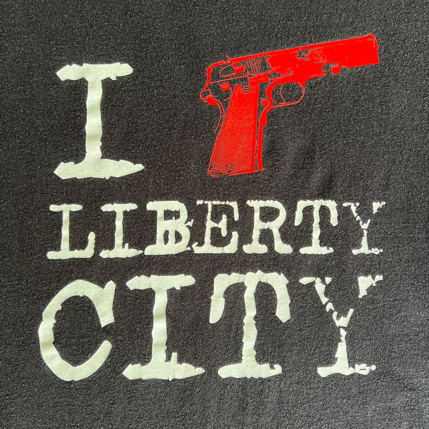Y2K GTA: Liberty City Stories Video Game Promo Faded Black T-Shirt - XL