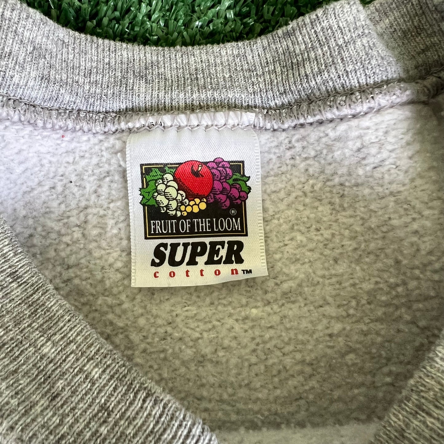 90s East Stroundsburg University Pennsylvania Gray Boxy Sweatshirt - Large