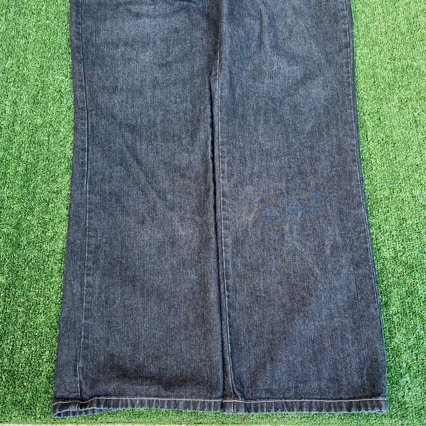 VTG Y2K Willie Esco Baggy Wide-Leg Blue Jeans 42x34" 20" Opens Southpole Style